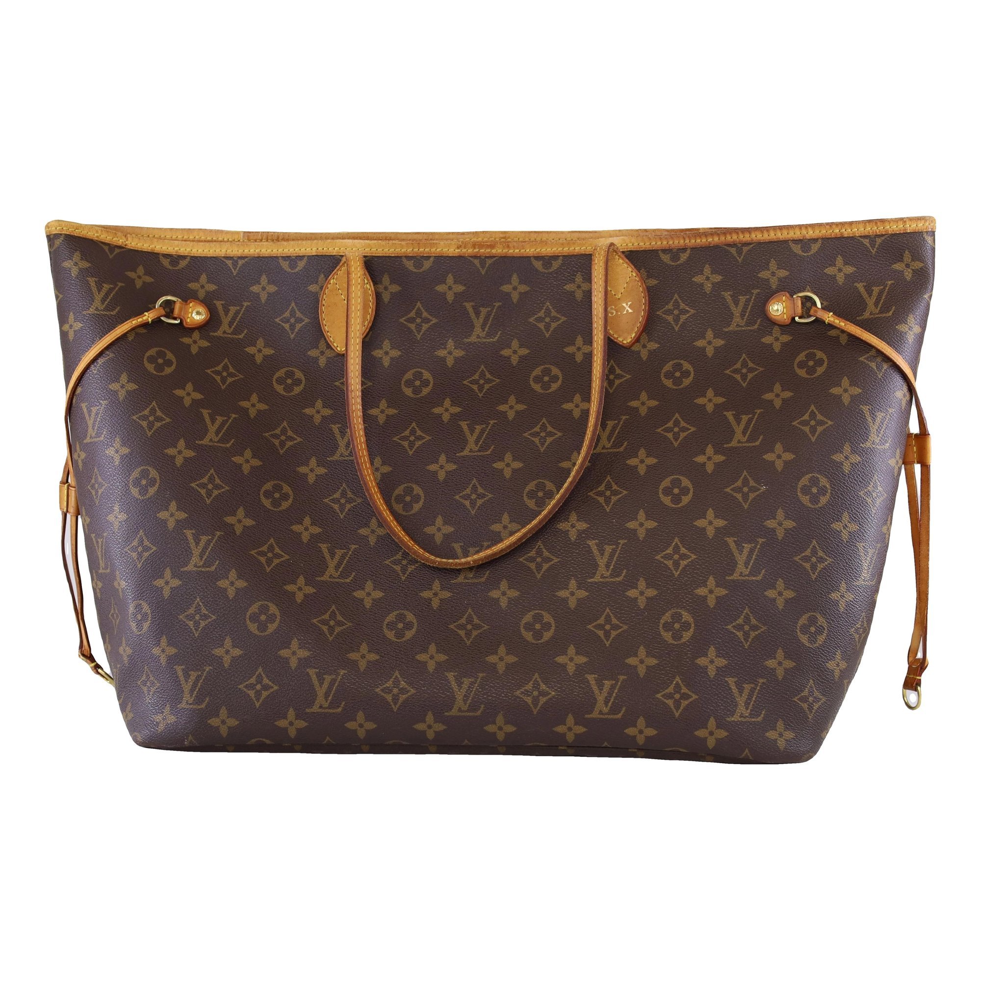 Neverfull leather handbag