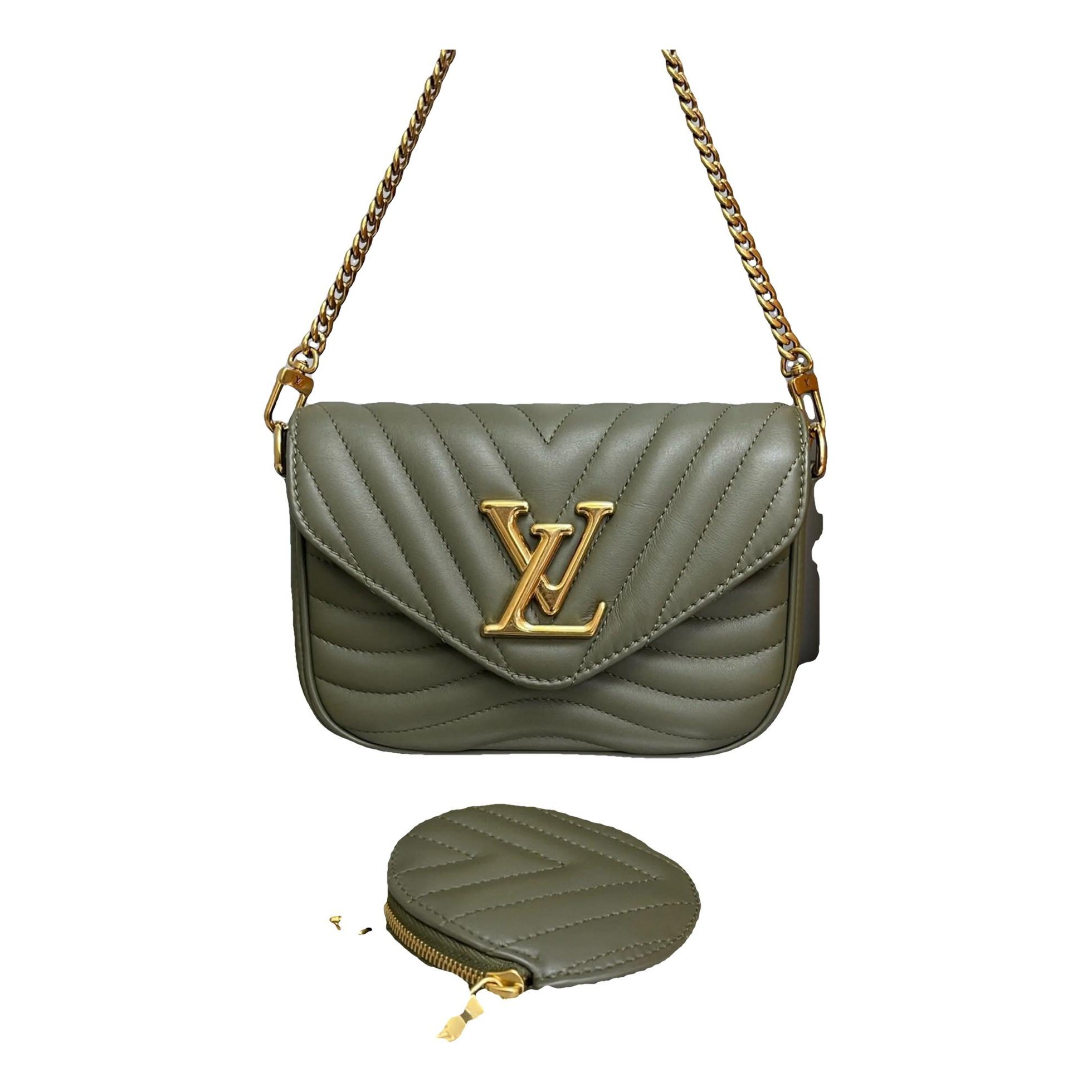 Multi-Pochette New Wave leather handbag