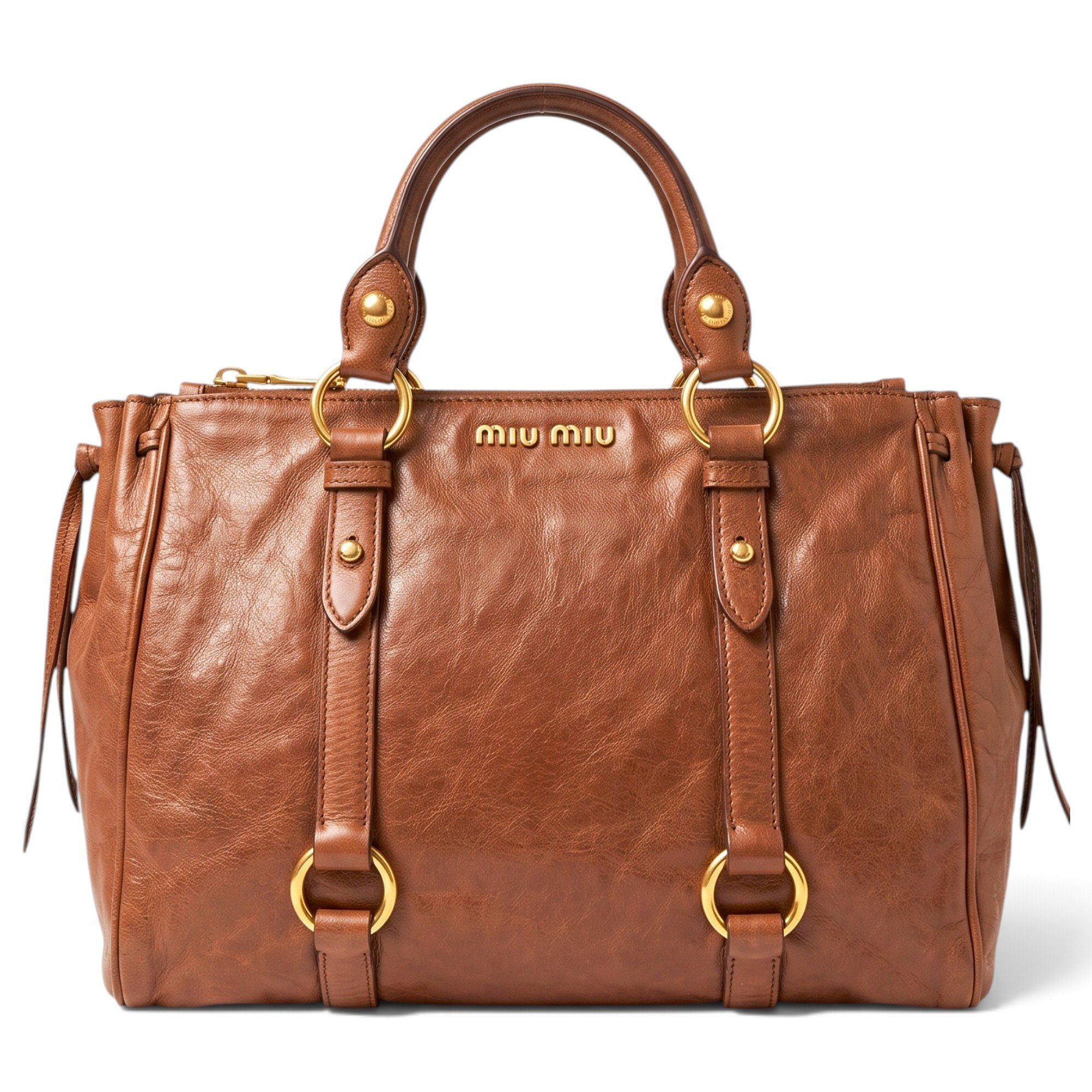 Miu Miu Bow bag leather handbag