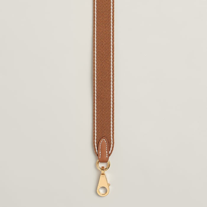 Sangle Wooly Sellier Bicolor Bag Strap