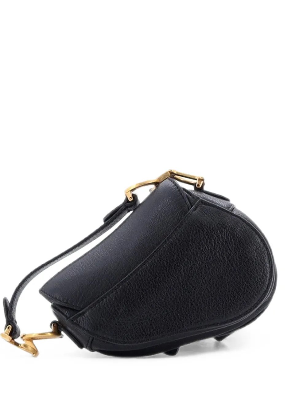 Saddle Handbag Leather Micro satchel
