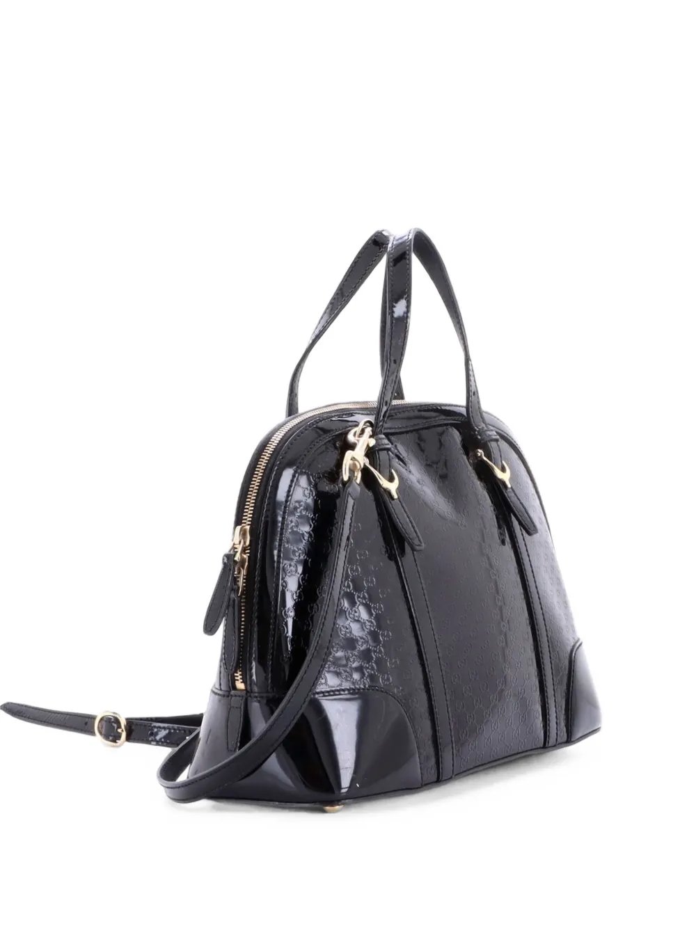 Nice Top Handle Bag Microguccissima Patent Small satchel