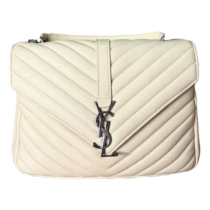 Collége monogramme leather handbag