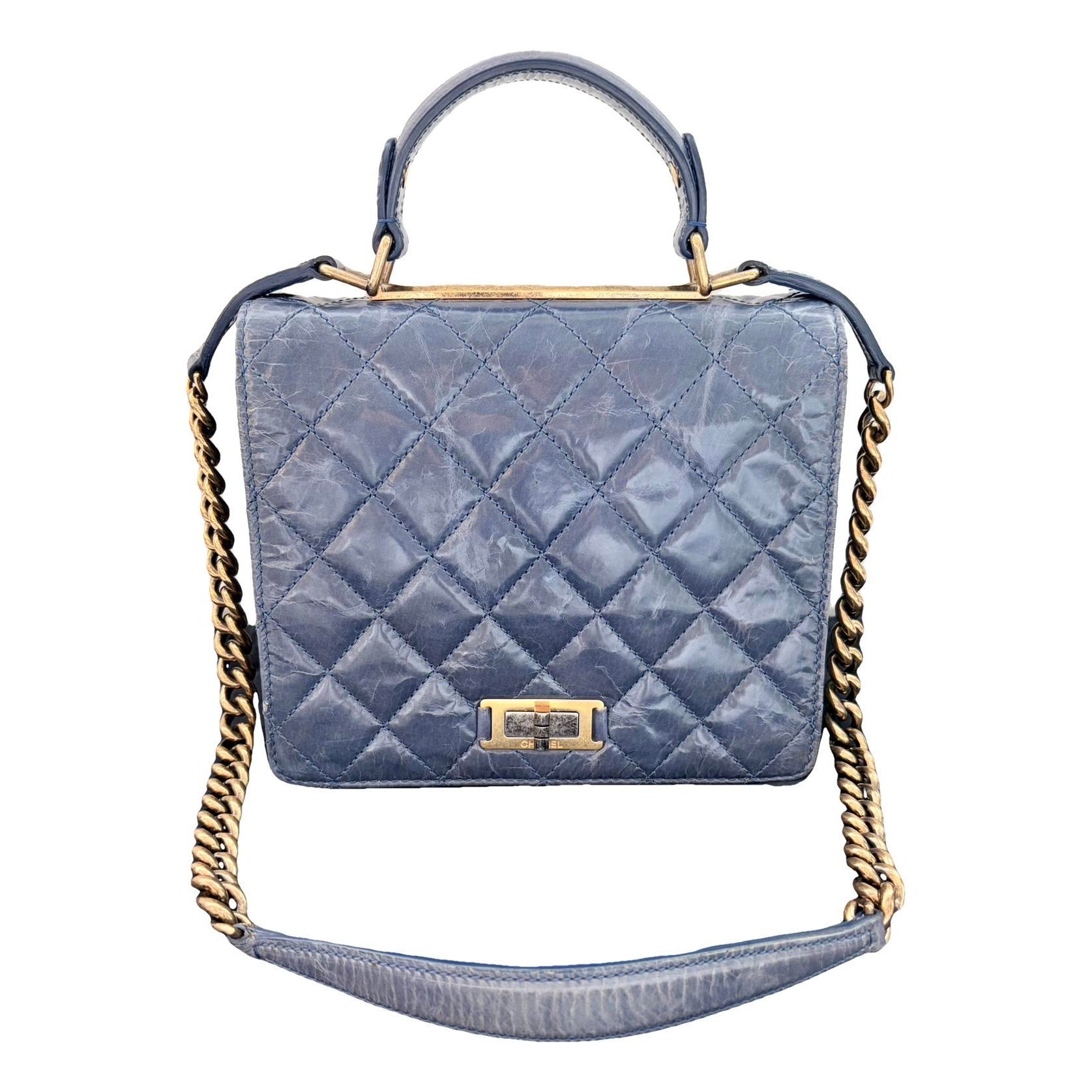 Leather satchel