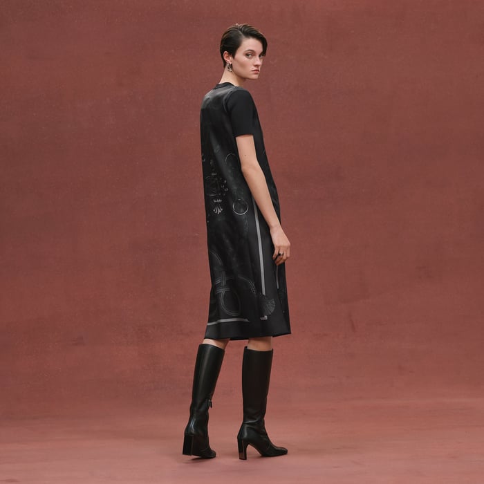 Gris Charbon "Palefroi Remix" Twillaine Long Dress