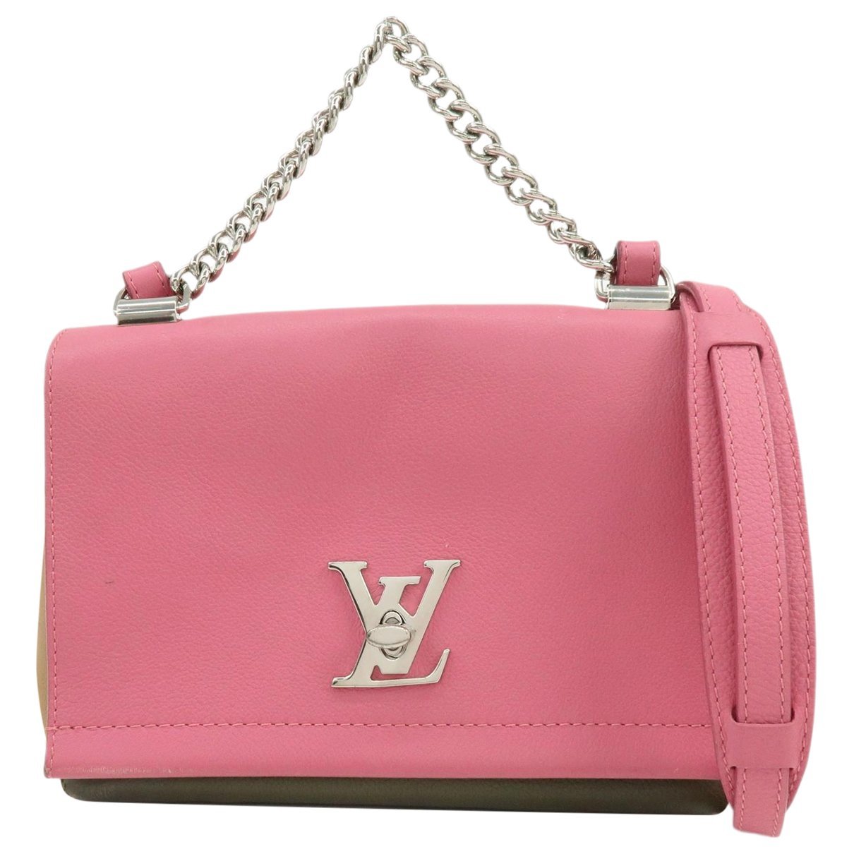 Lockme leather handbag