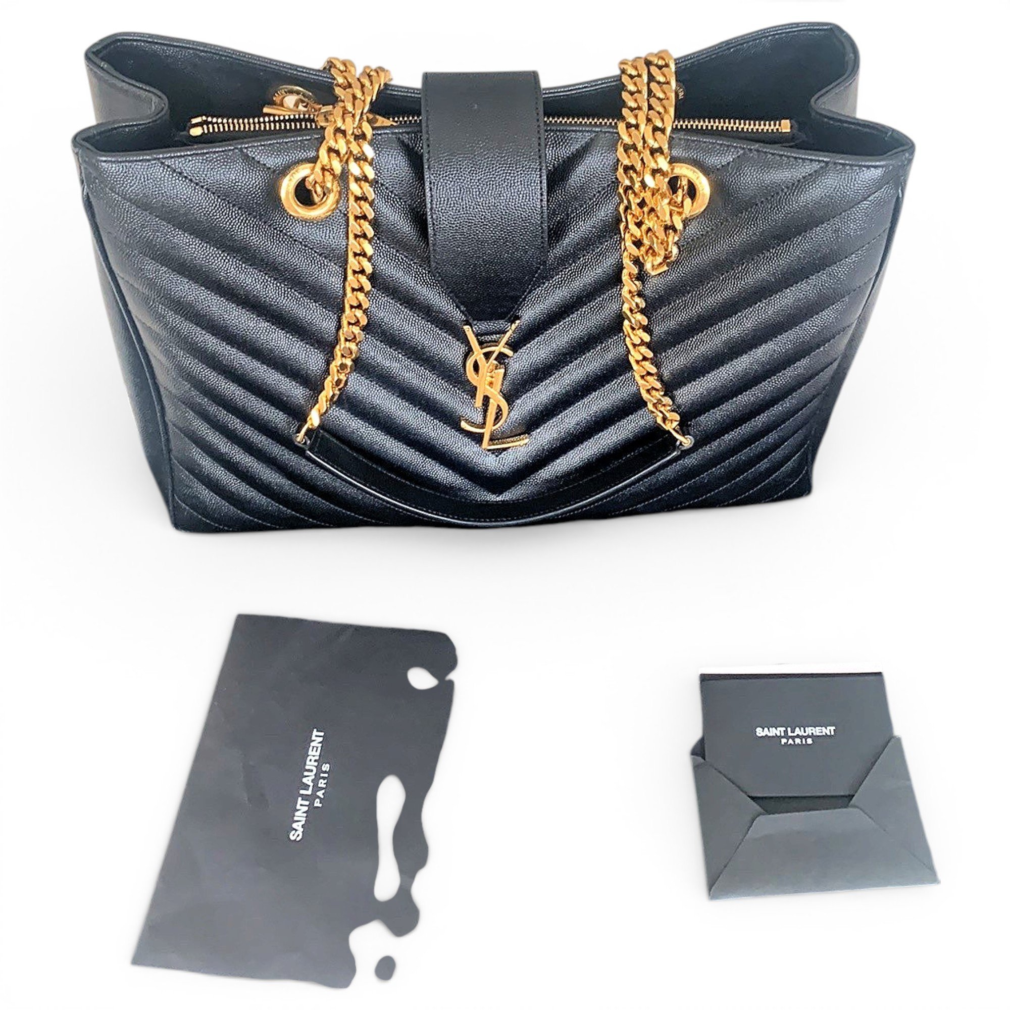 Loulou Shopping leather handbag