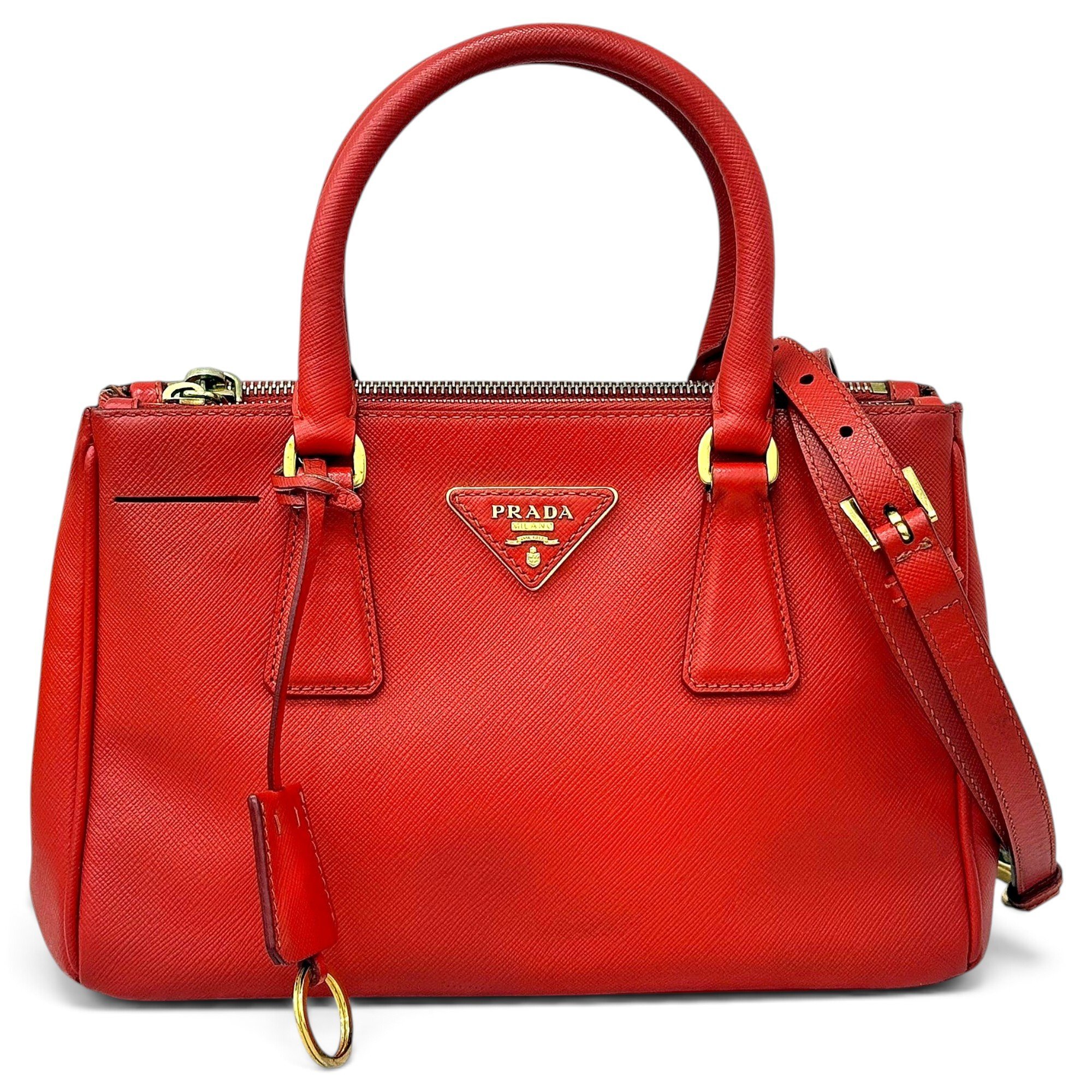 Galleria leather handbag