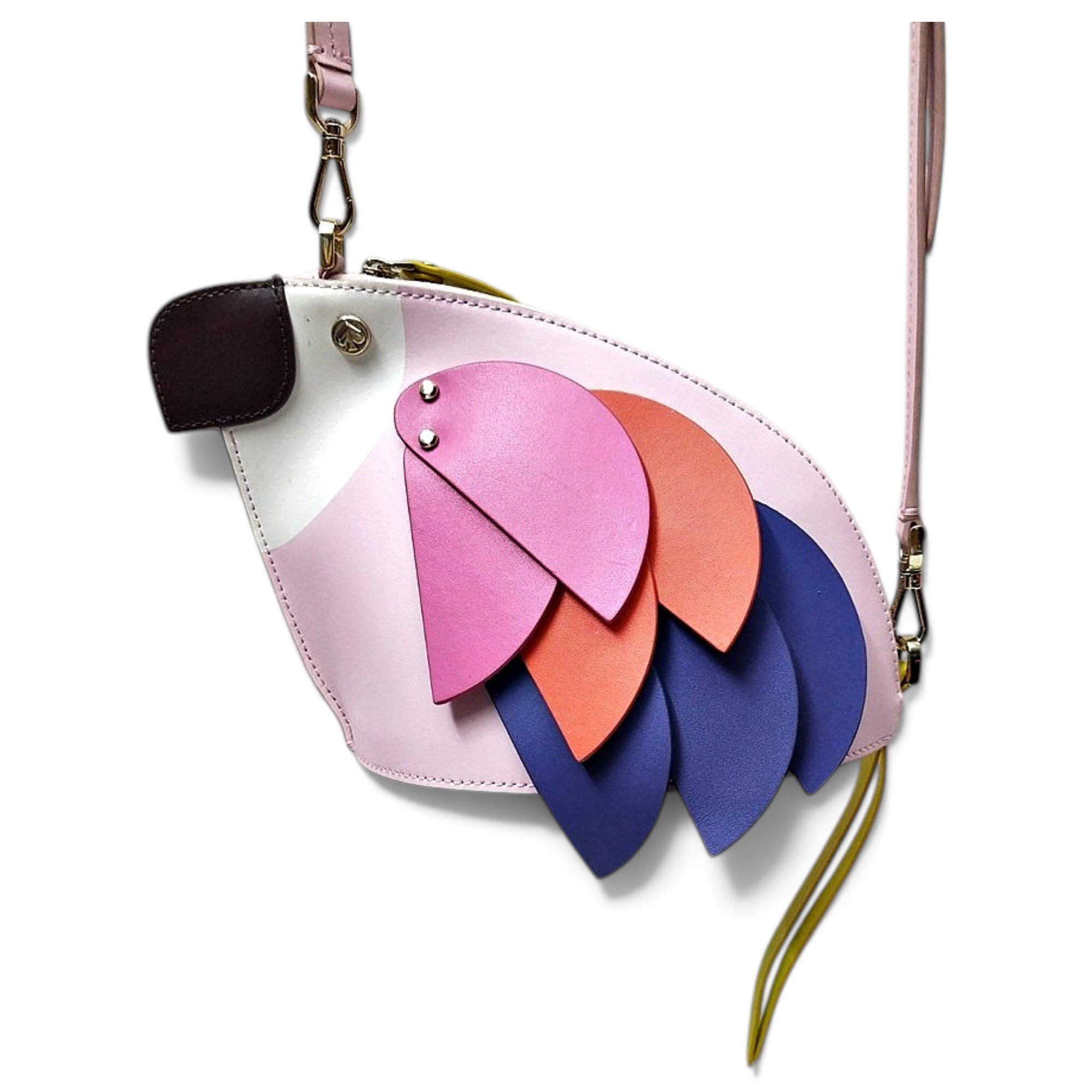 Leather crossbody bag