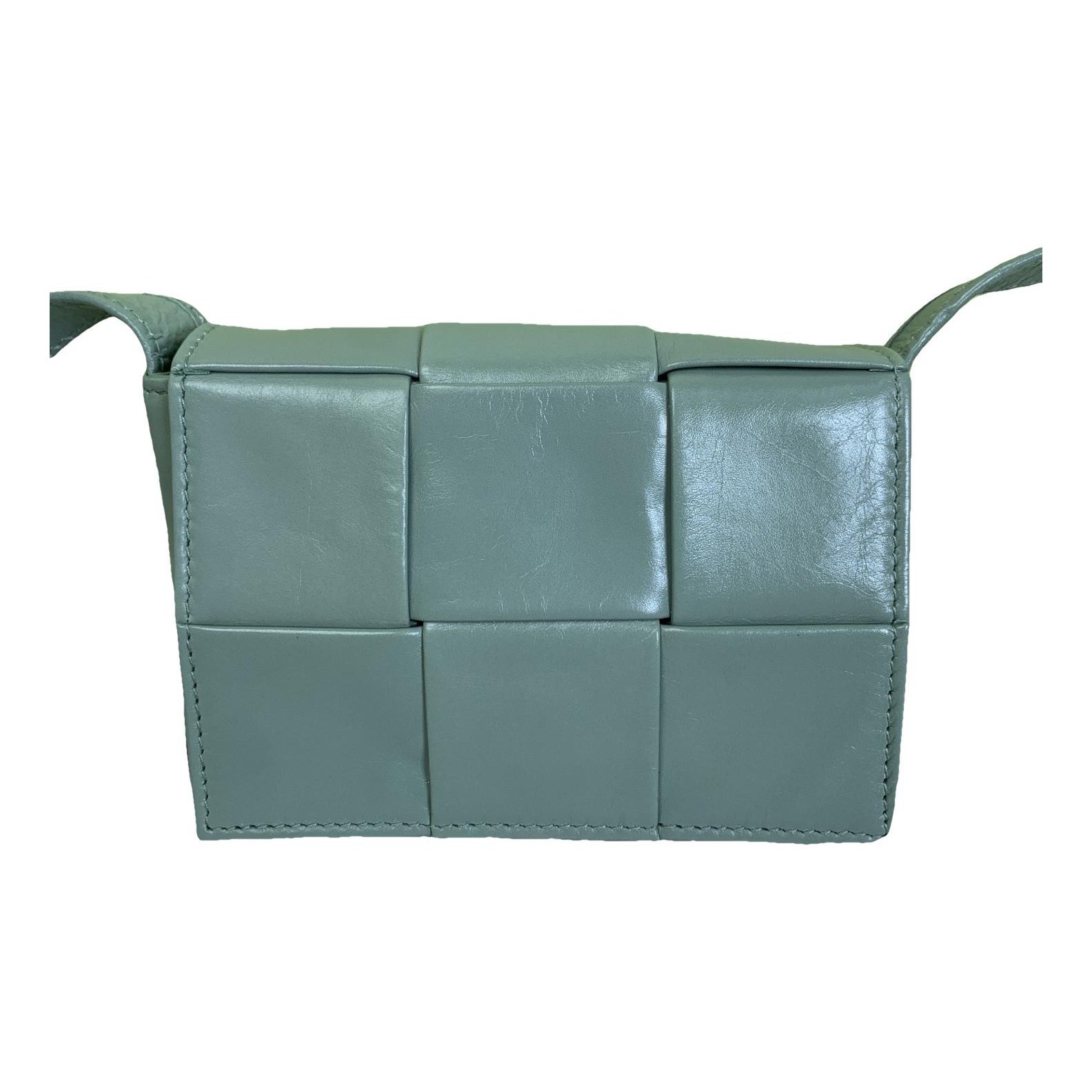 Cassette leather crossbody bag