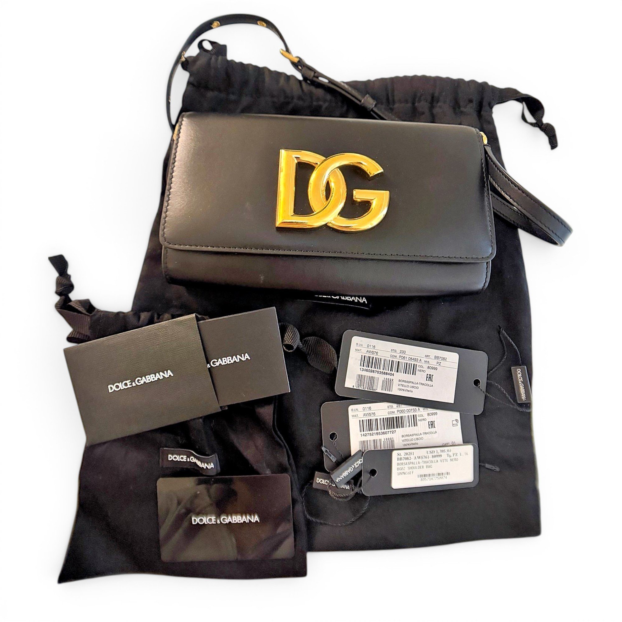 Dolce & Gabbana DG Daily leather crossbody bag