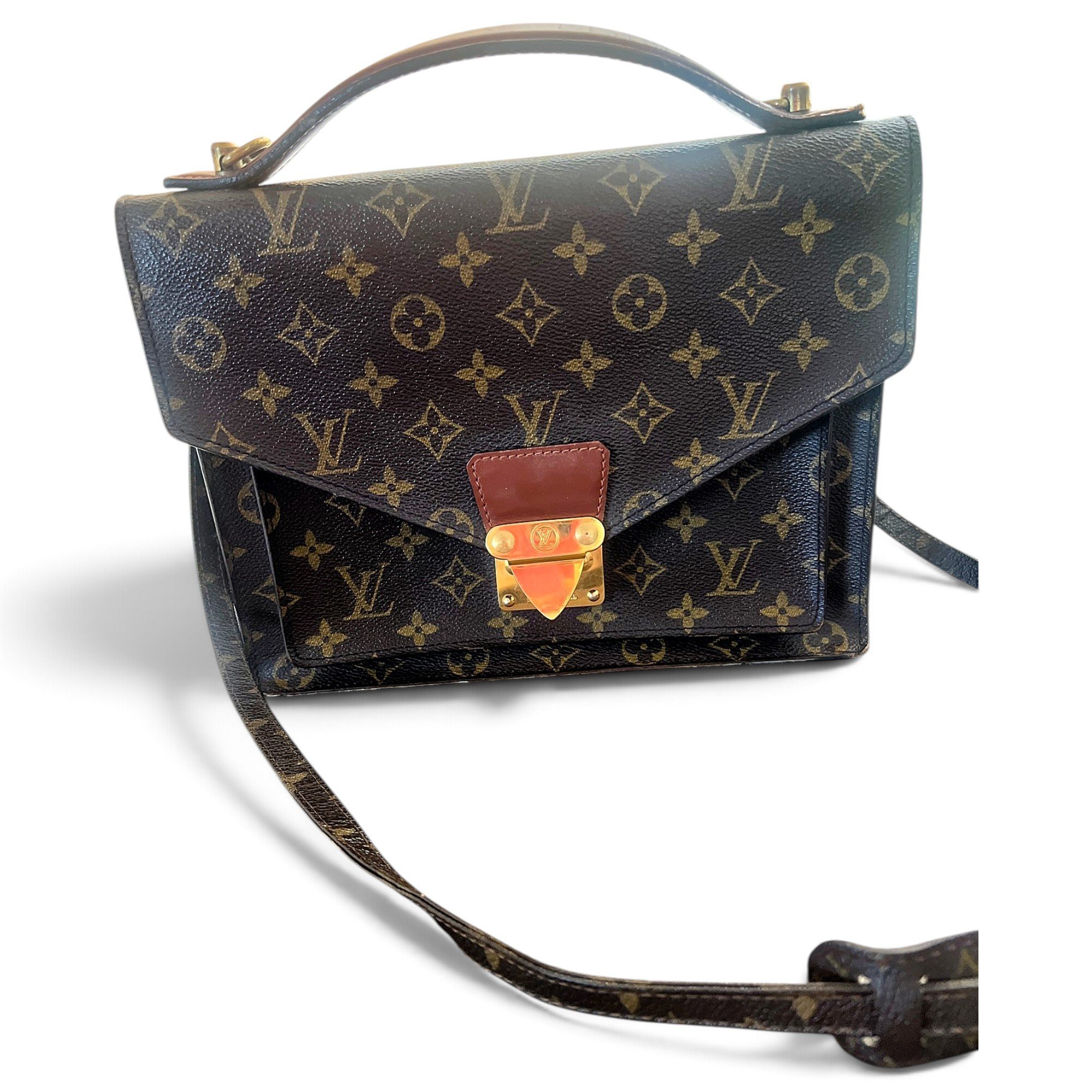 Monceau leather crossbody bag
