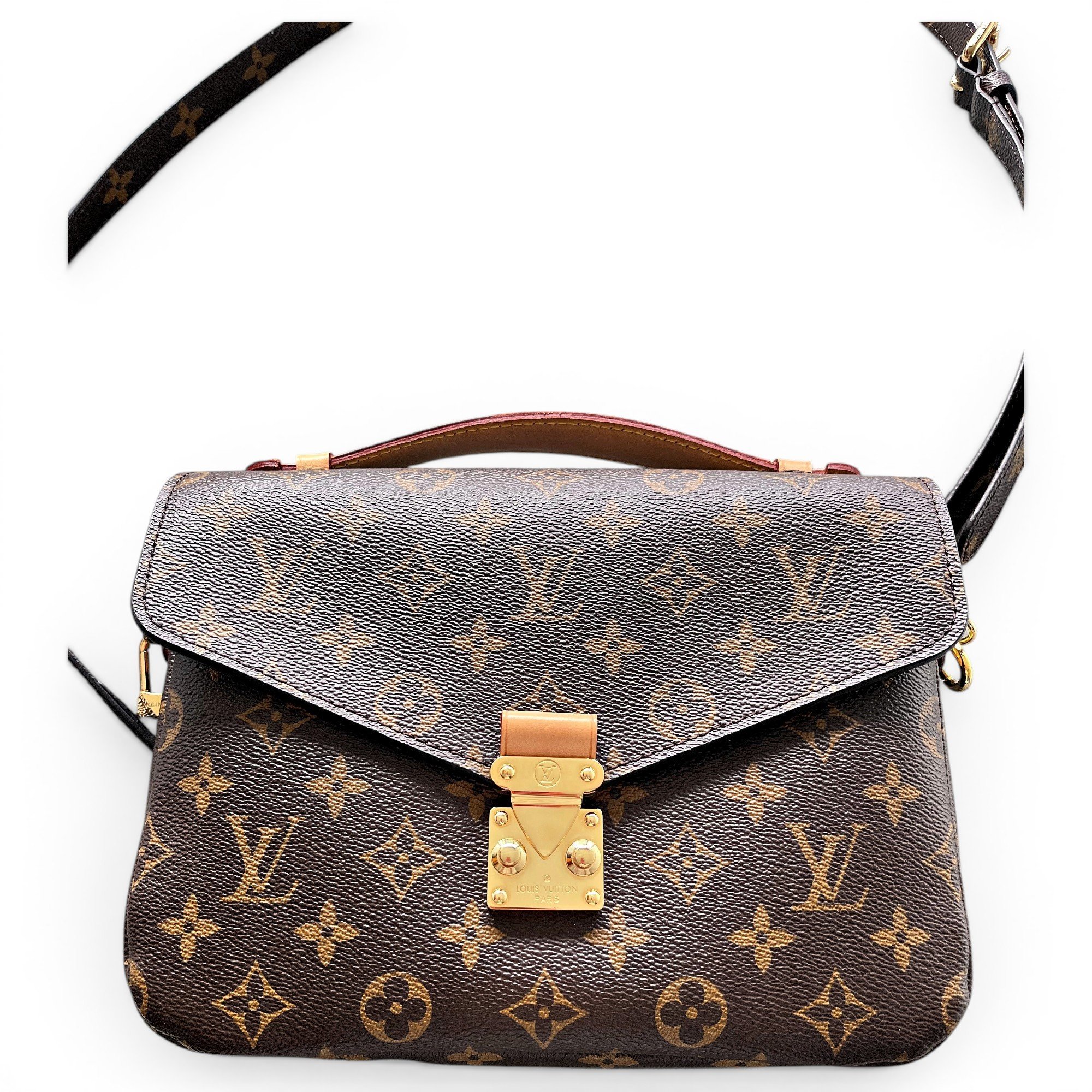 Metis leather handbag