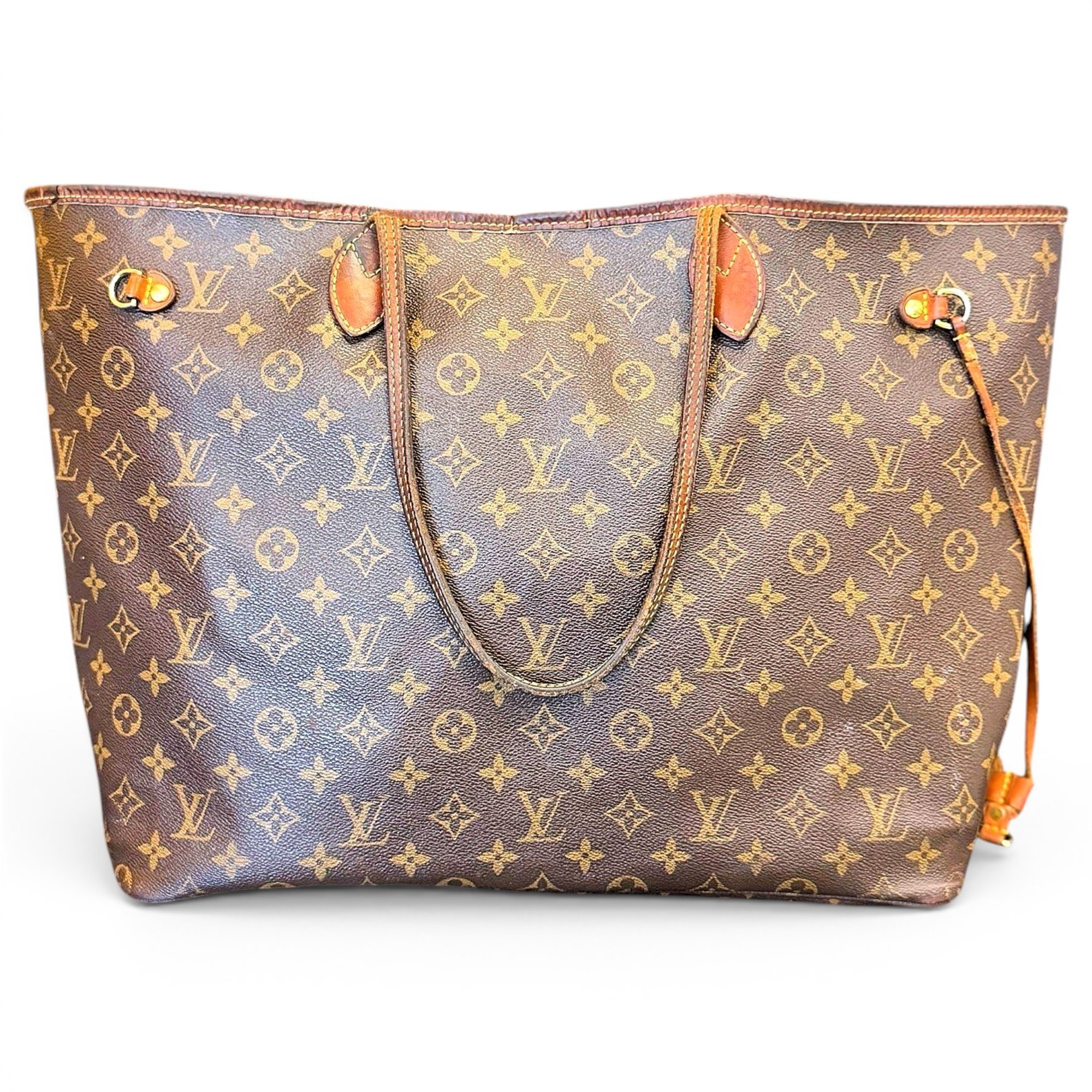 Neverfull leather tote