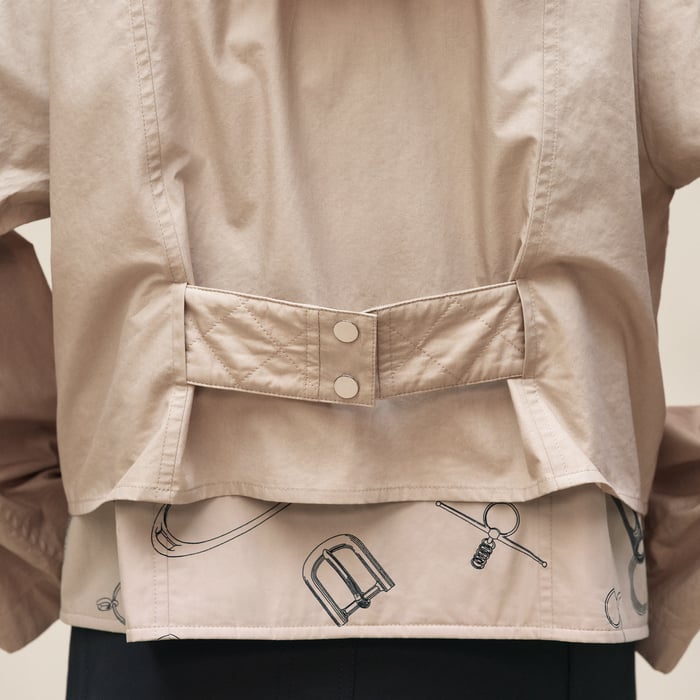 Beige Pierre d'Istrie "Cahier Du Colporteur" Modular Jacket