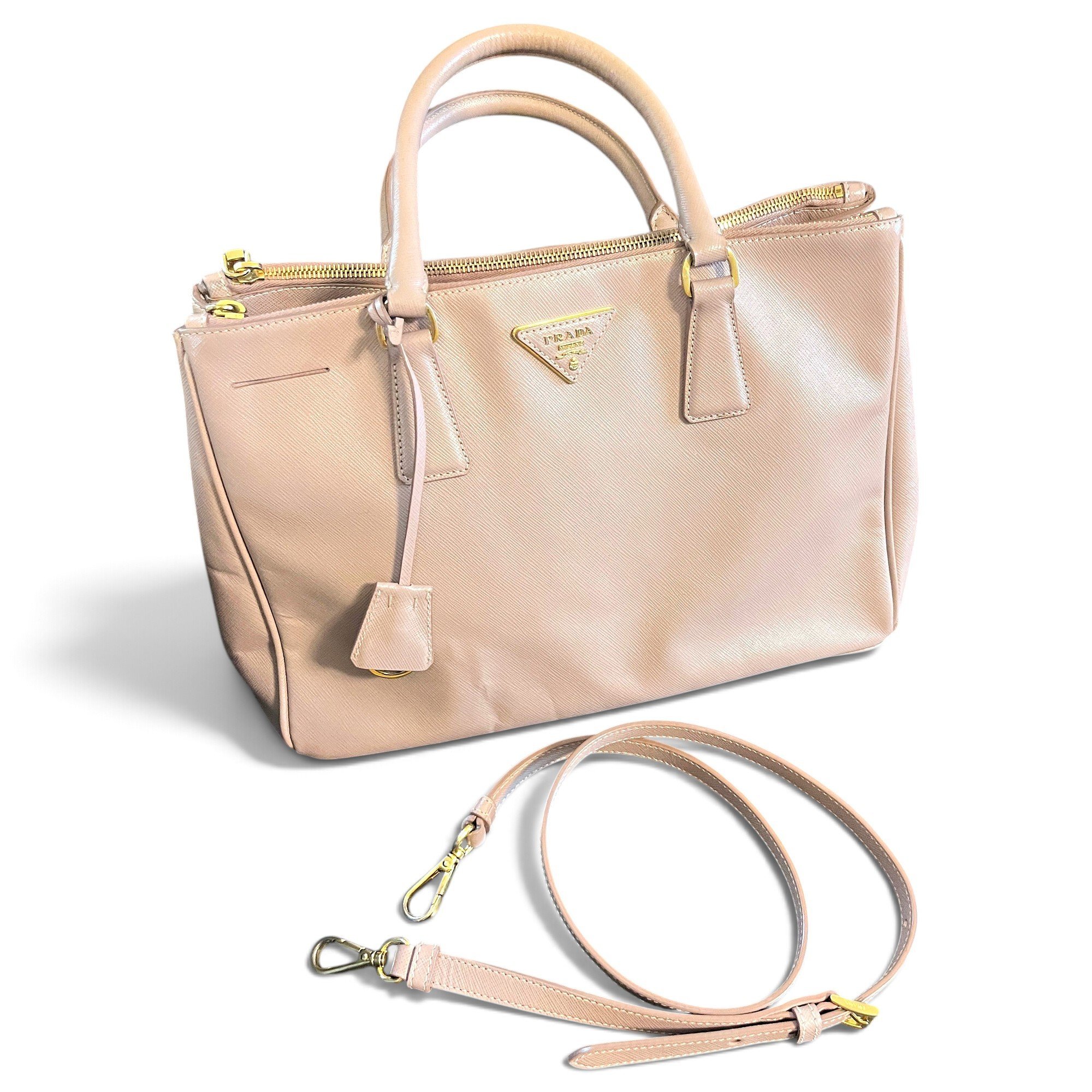 Galleria leather handbag