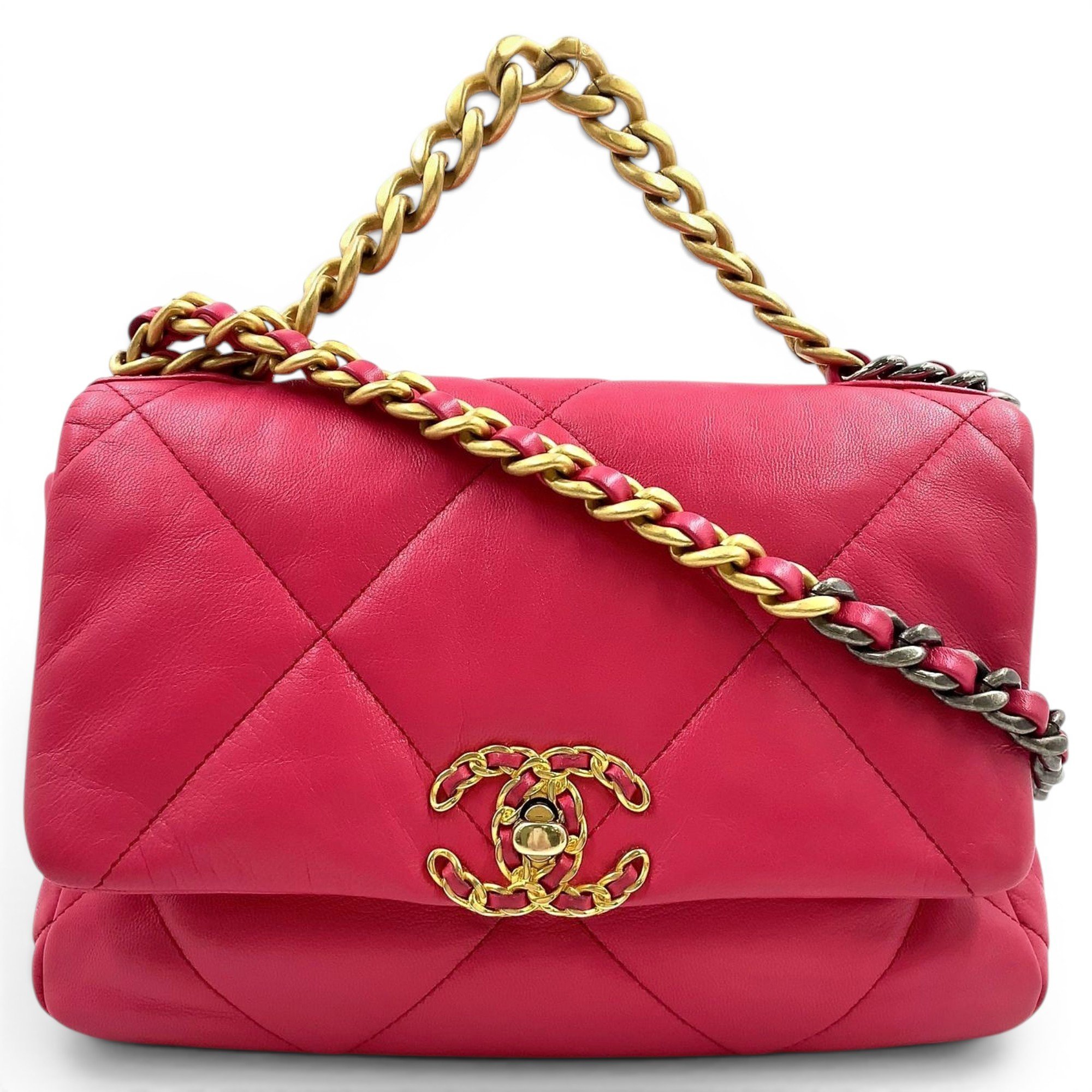 Leather handbag