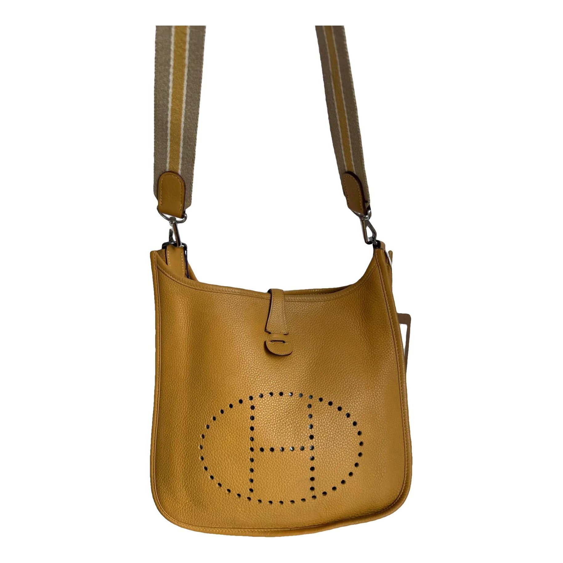 Evelyne leather handbag