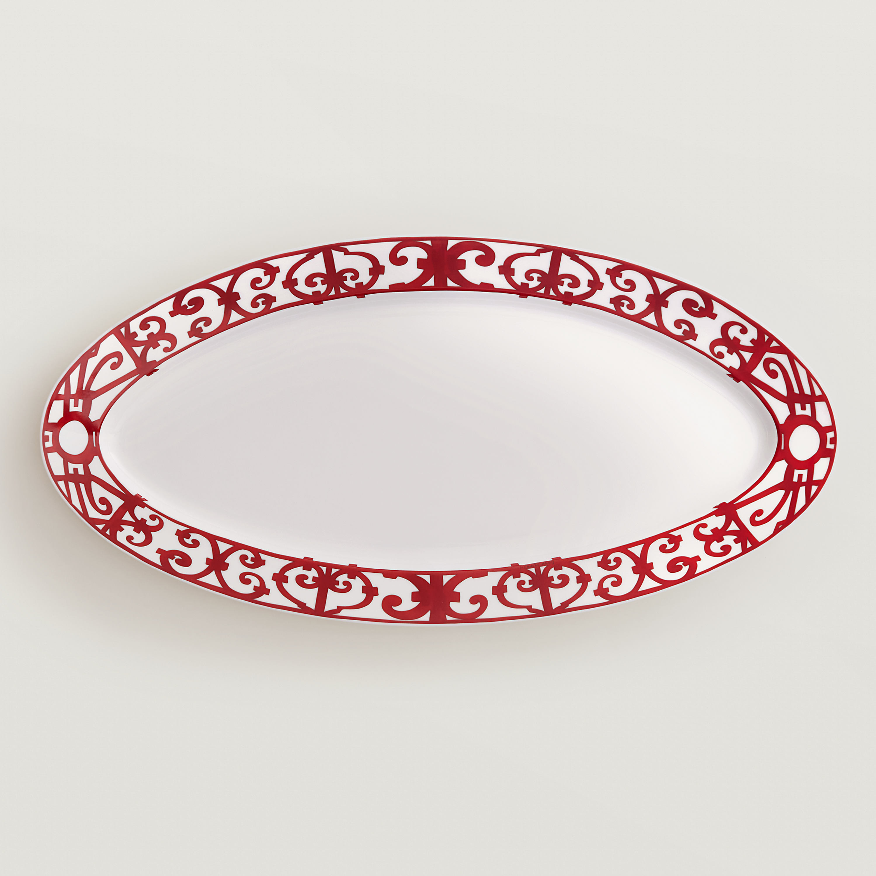 Balcon du Guadalquivir oval platter, very large model