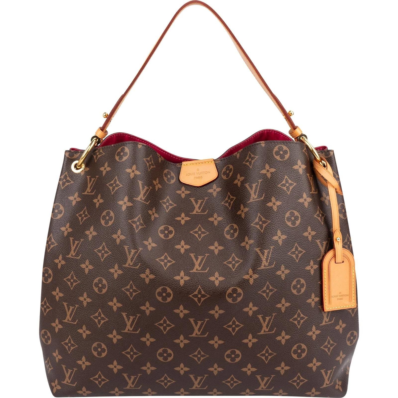 Graceful leather handbag