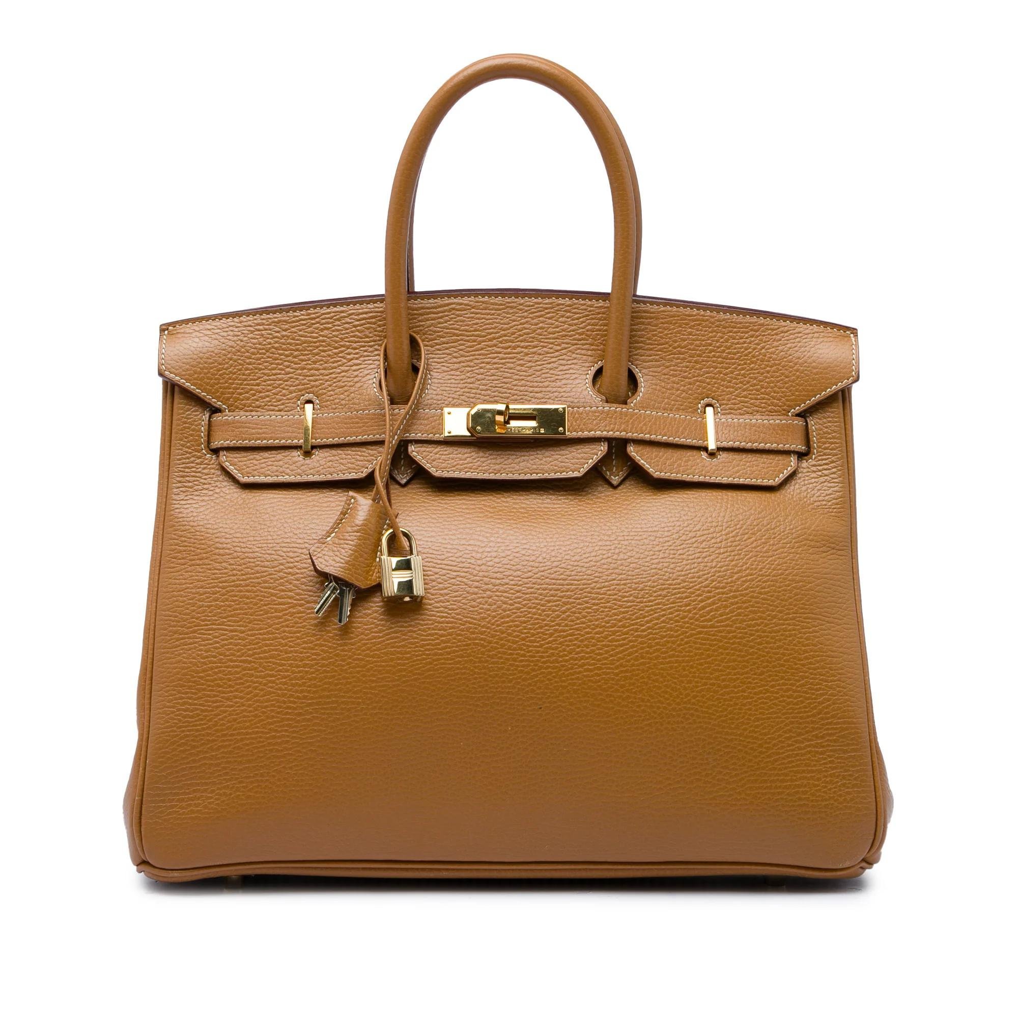 Birkin Shoulder pony-style calfskin handbag