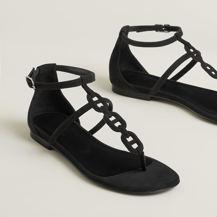 Noir Milos Sandal