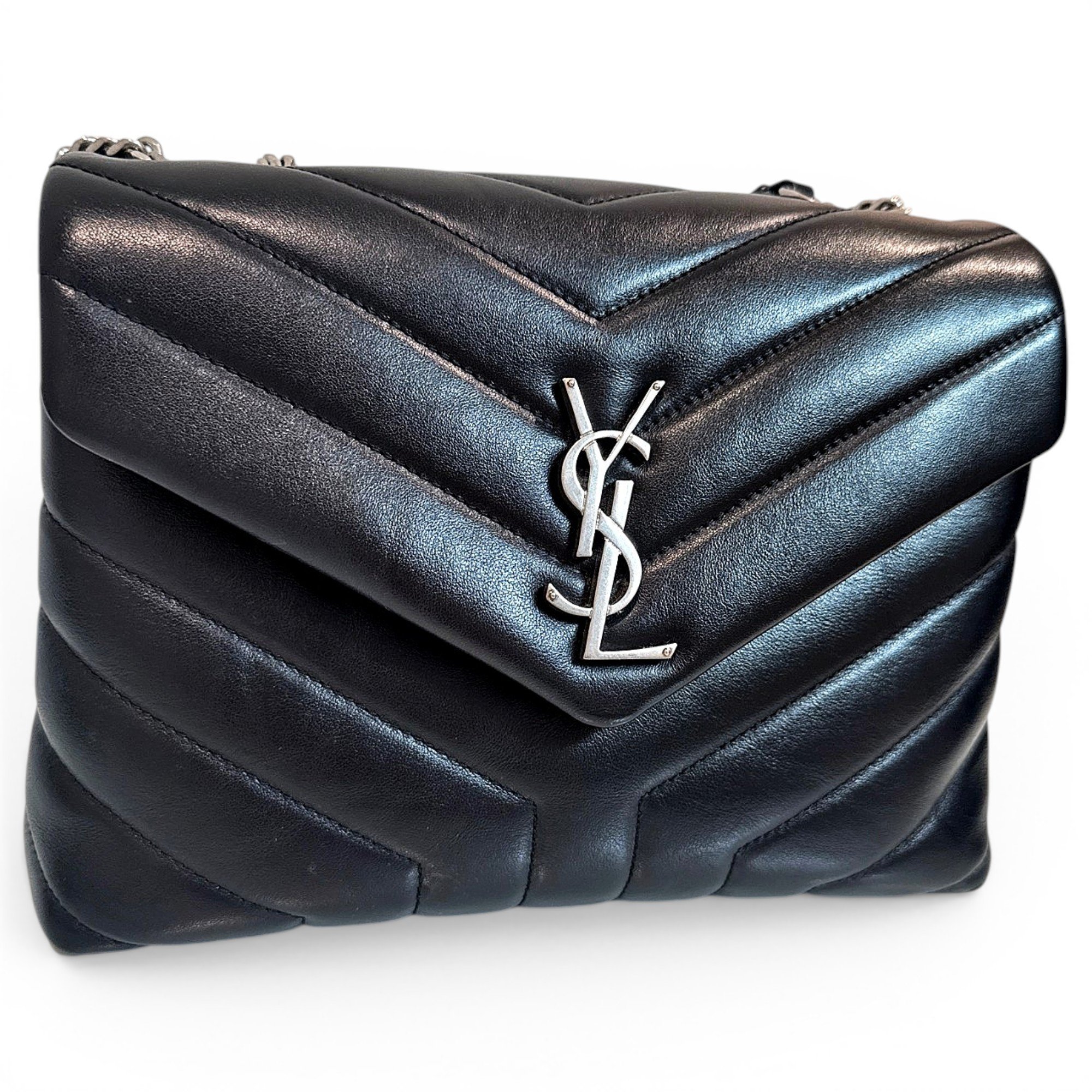 Loulou leather handbag