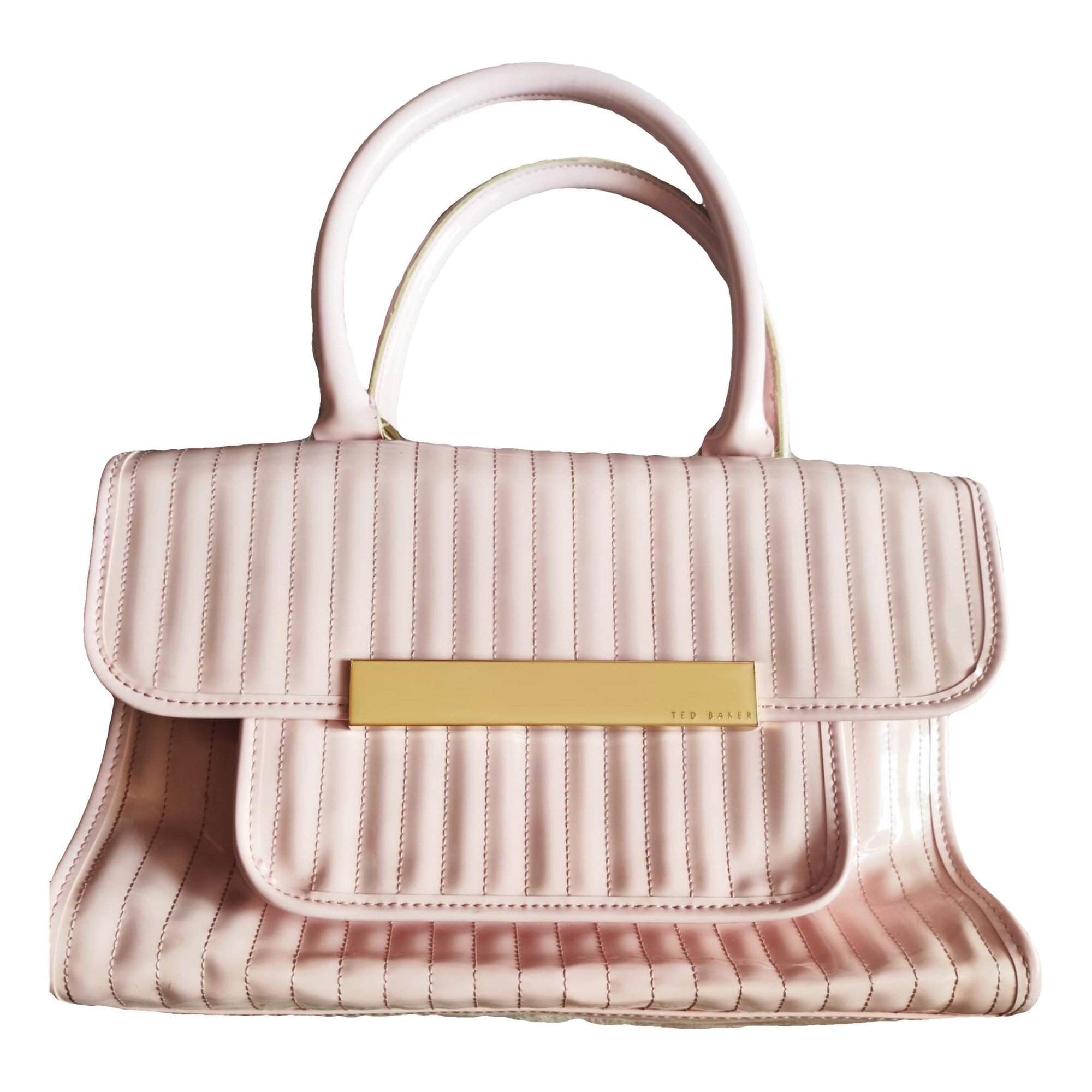 Patent leather handbag