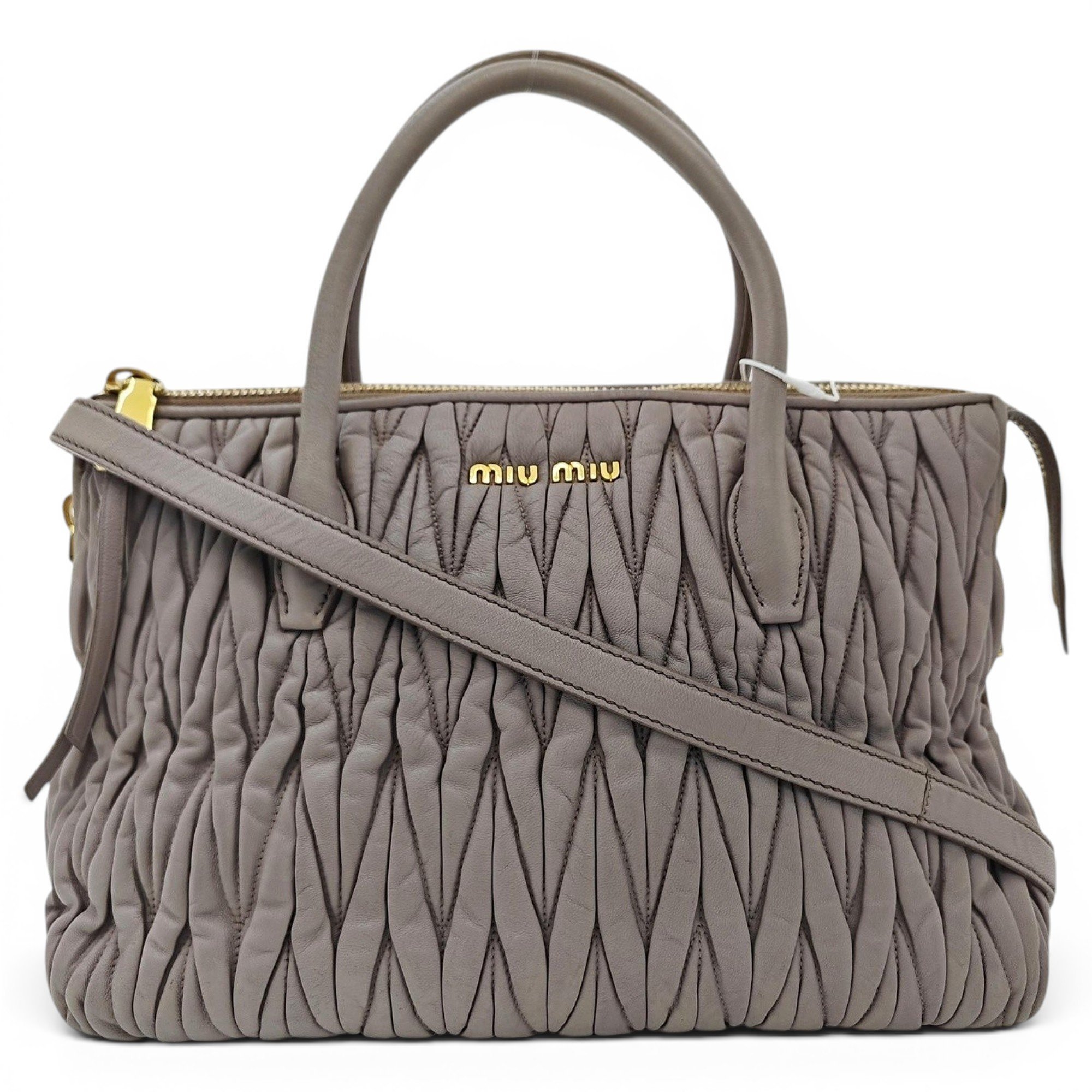 Leather handbag