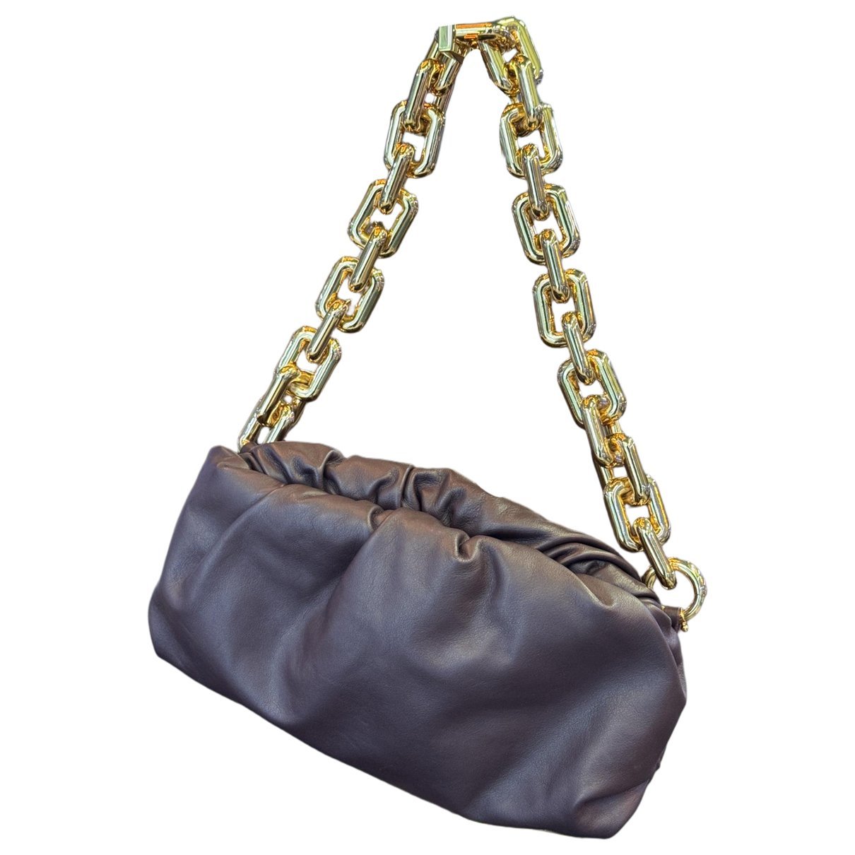 Chain Pouch leather handbag