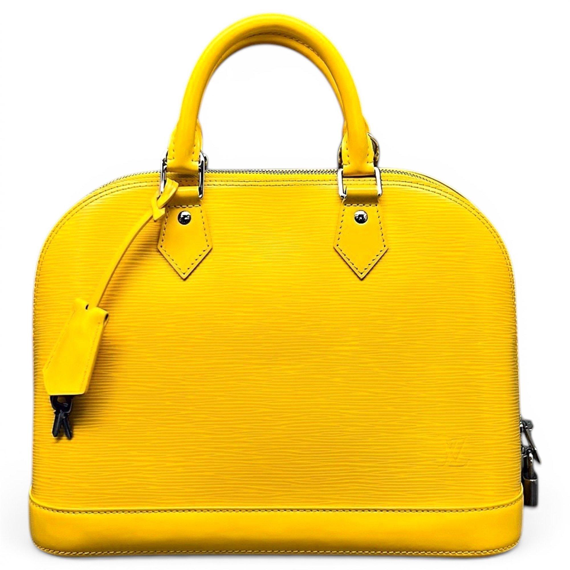 Alma leather handbag