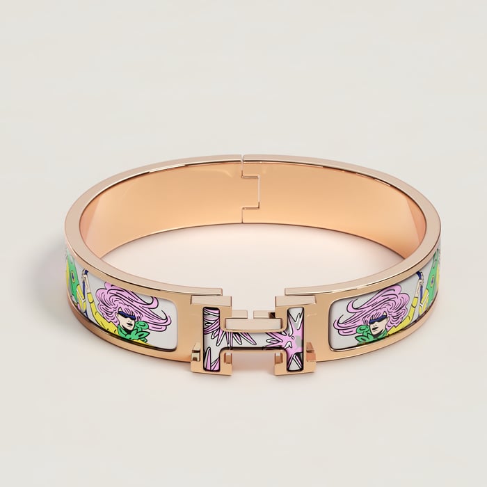 Gris Clic H Les Mustangs II Bracelet