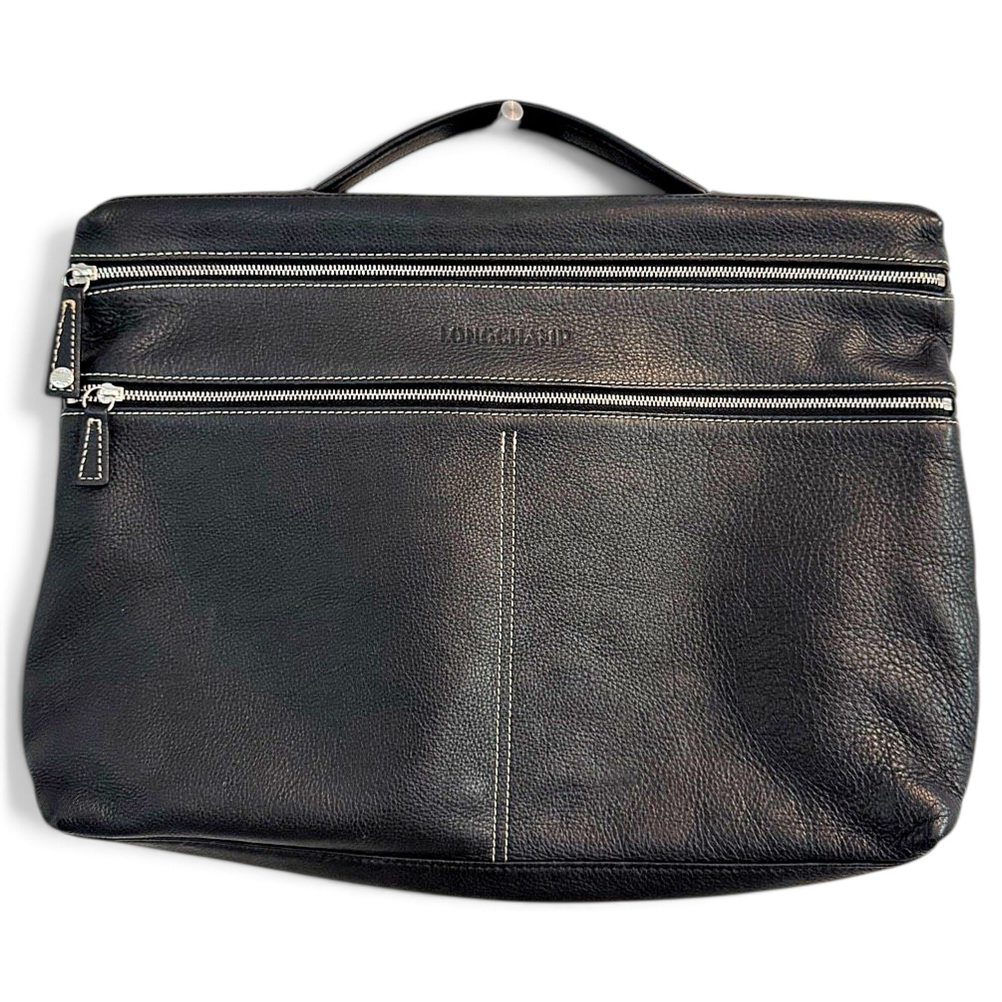 Leather handbag