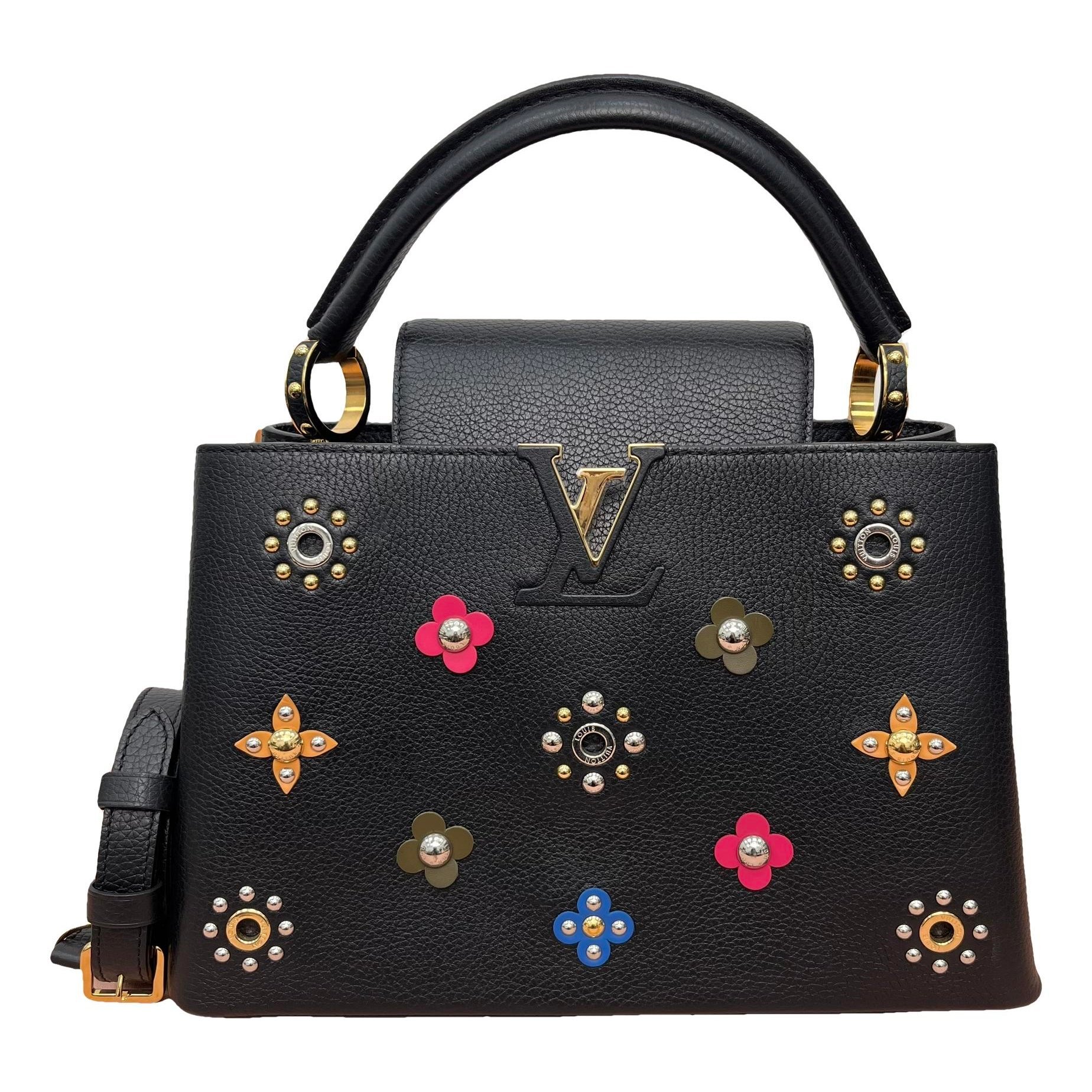 Capucines leather handbag