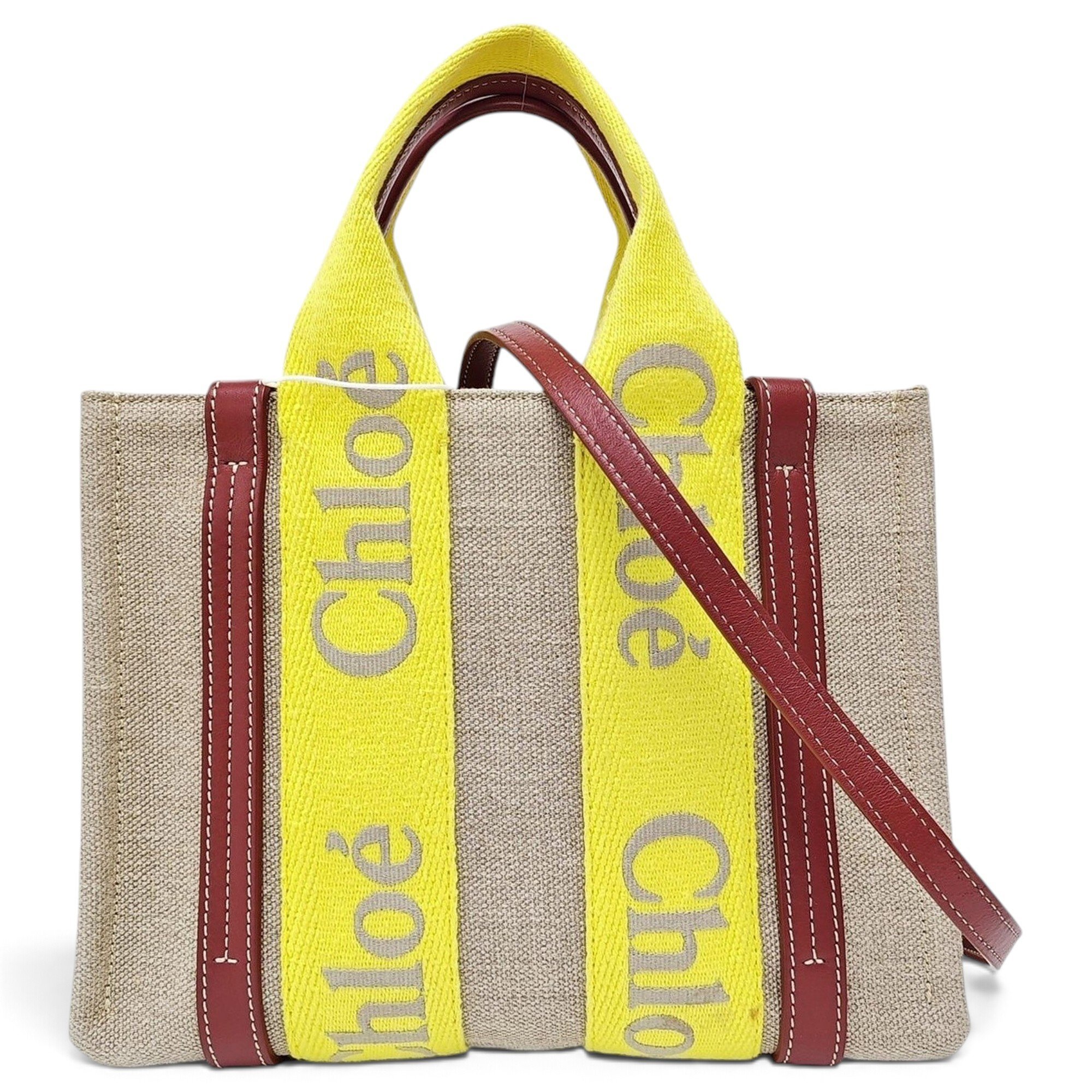 Woody cloth handbag