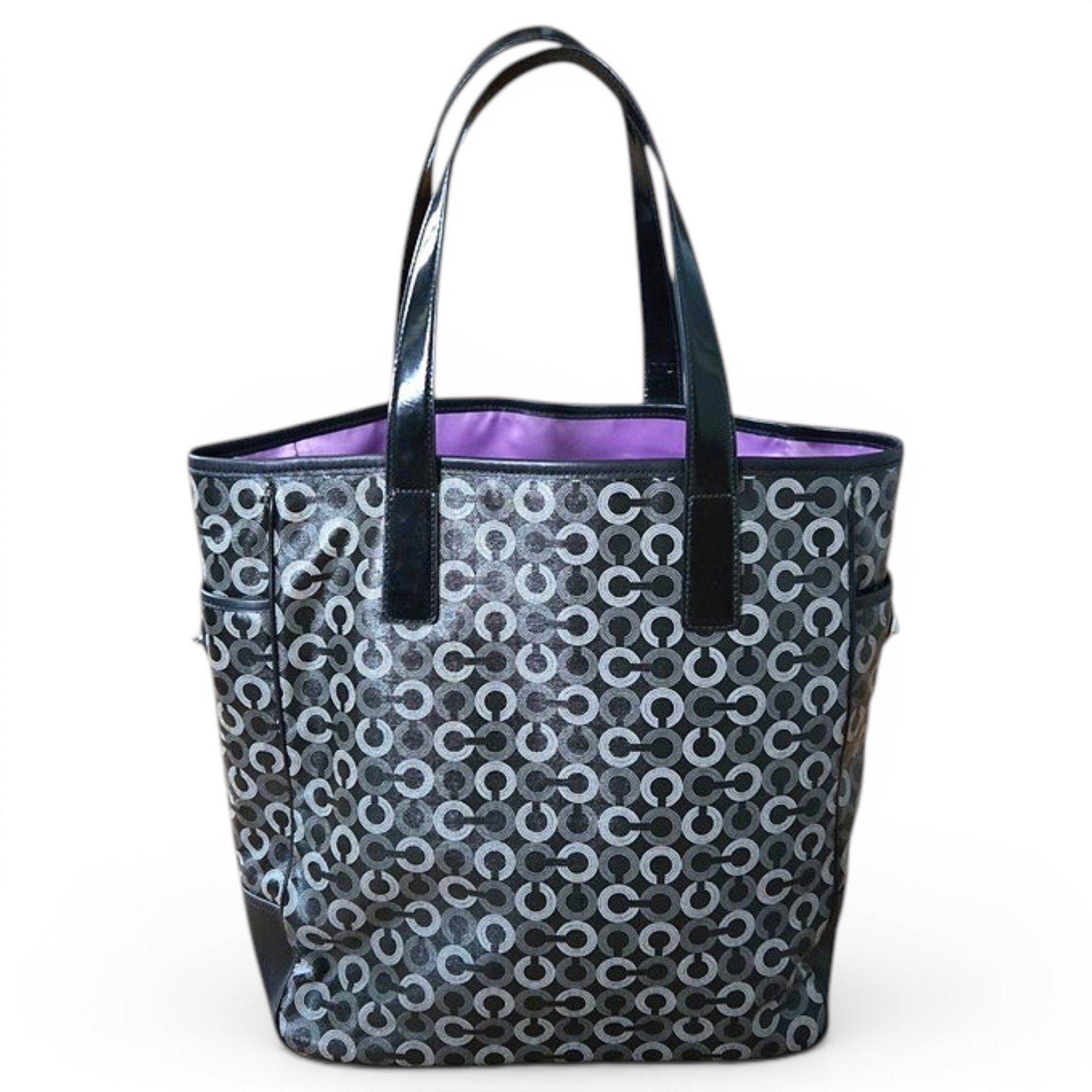 Leather tote