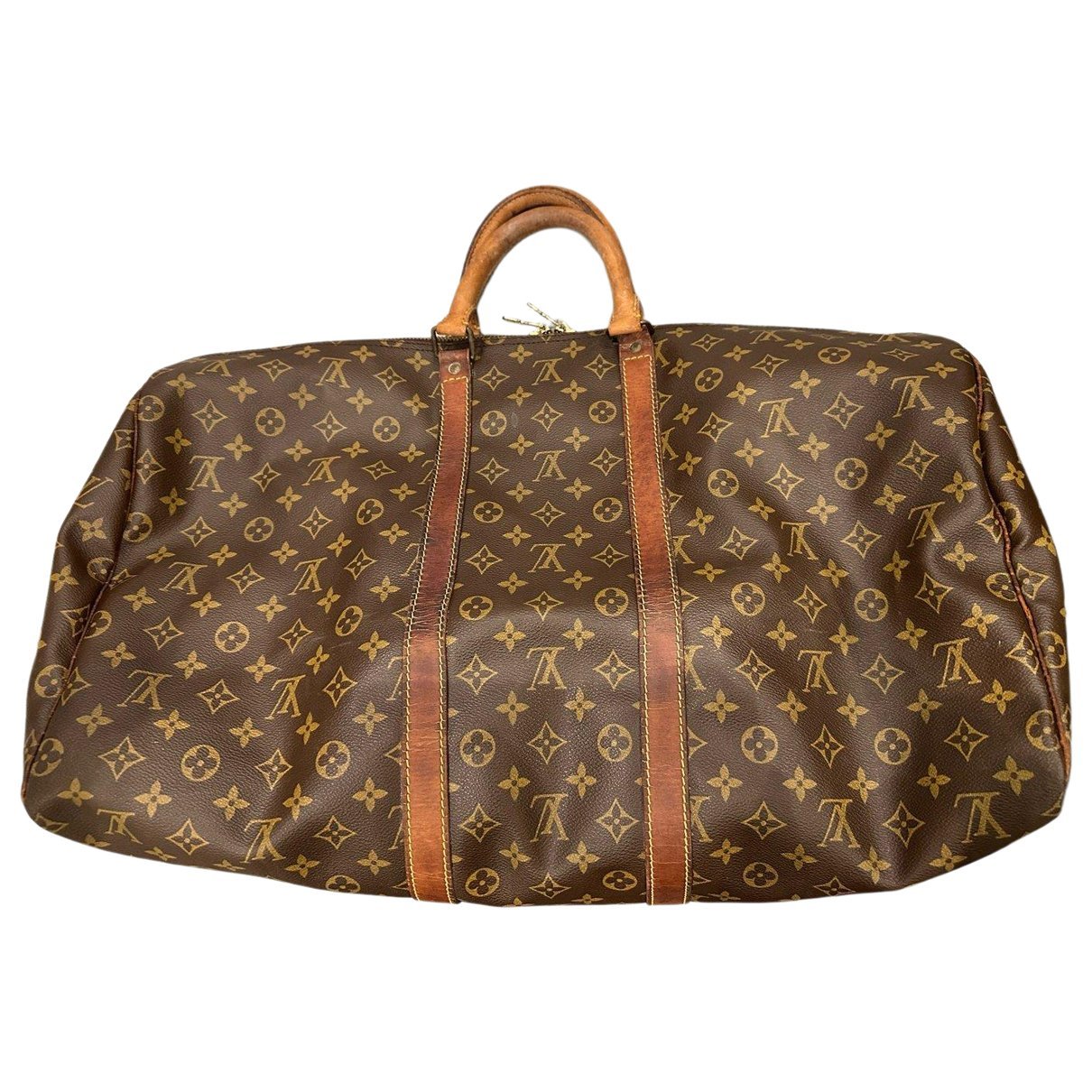 Louis Vuitton Keepall leather 48h bag