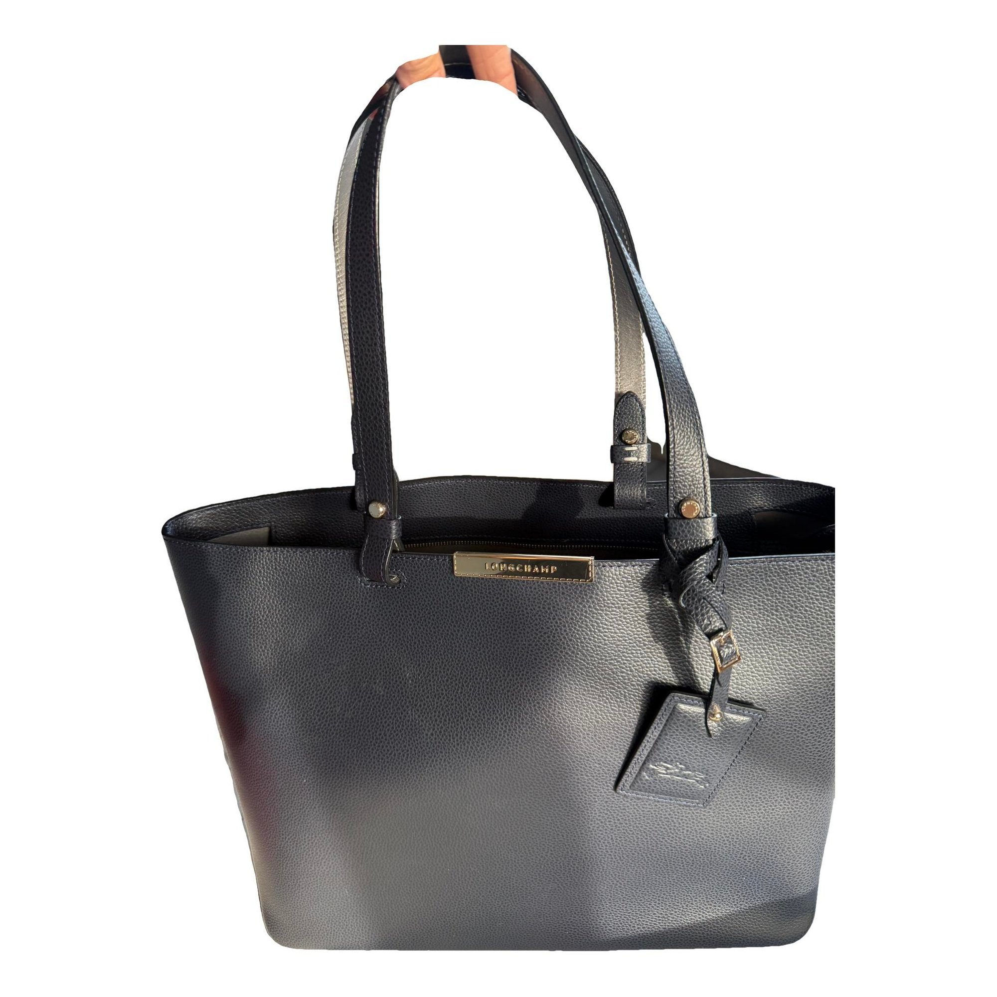 Leather handbag