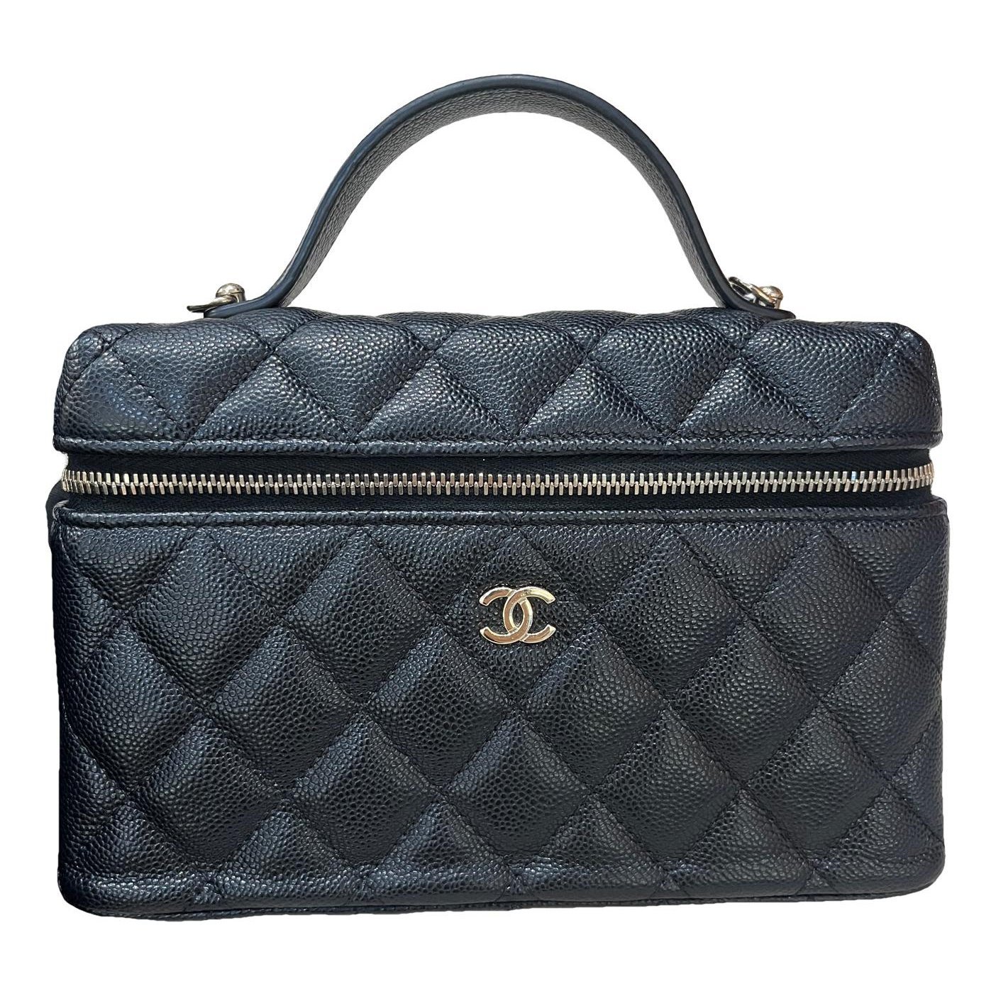 Trendy CC Vanity leather handbag