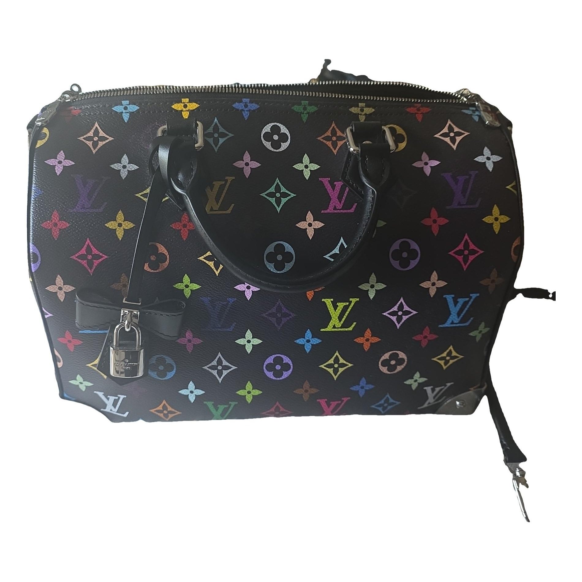 Speedy leather handbag