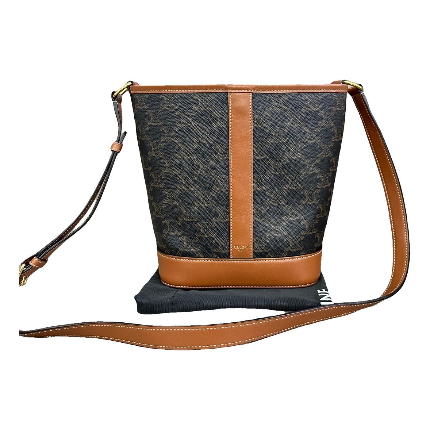 SAC SEAU leather handbag