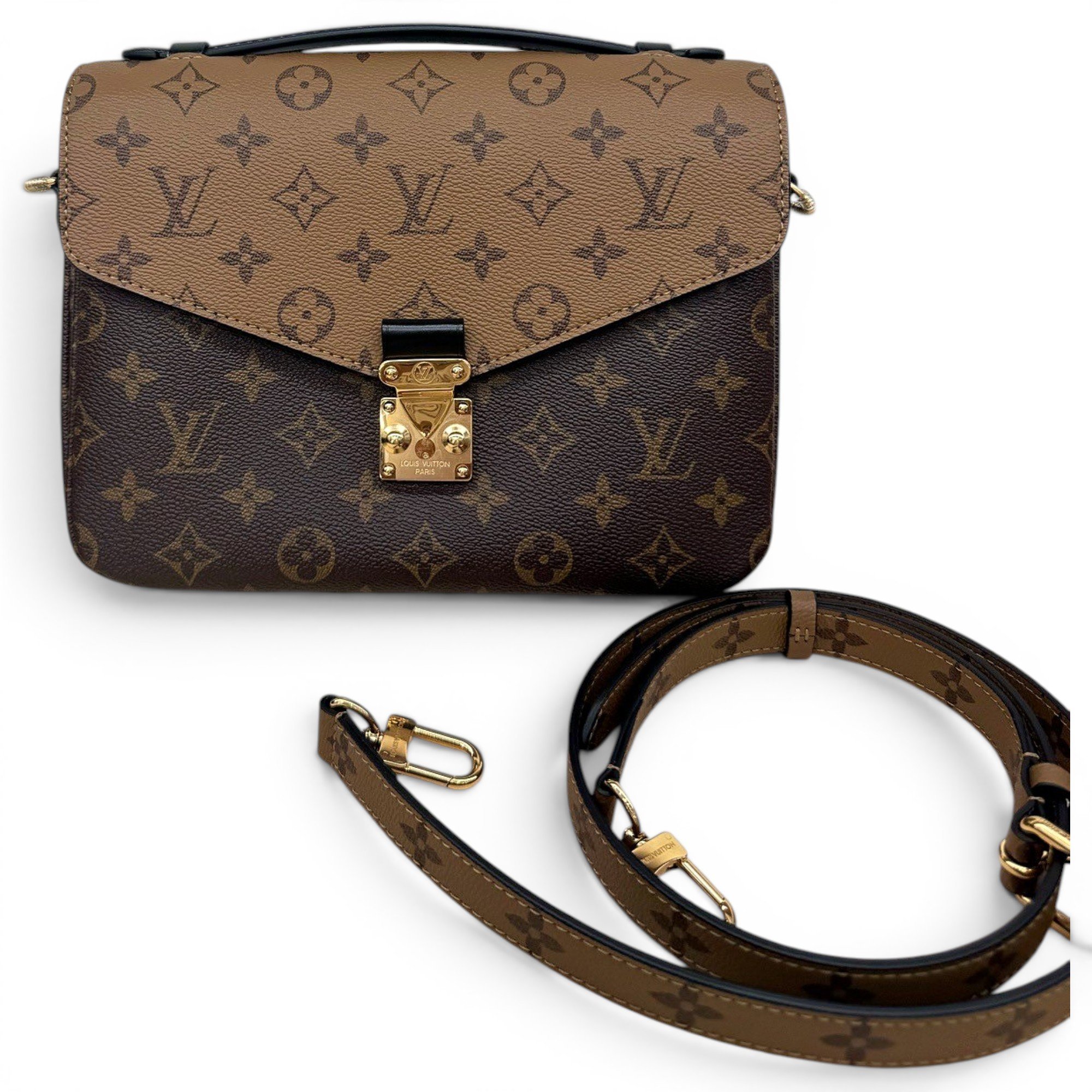 Metis leather handbag