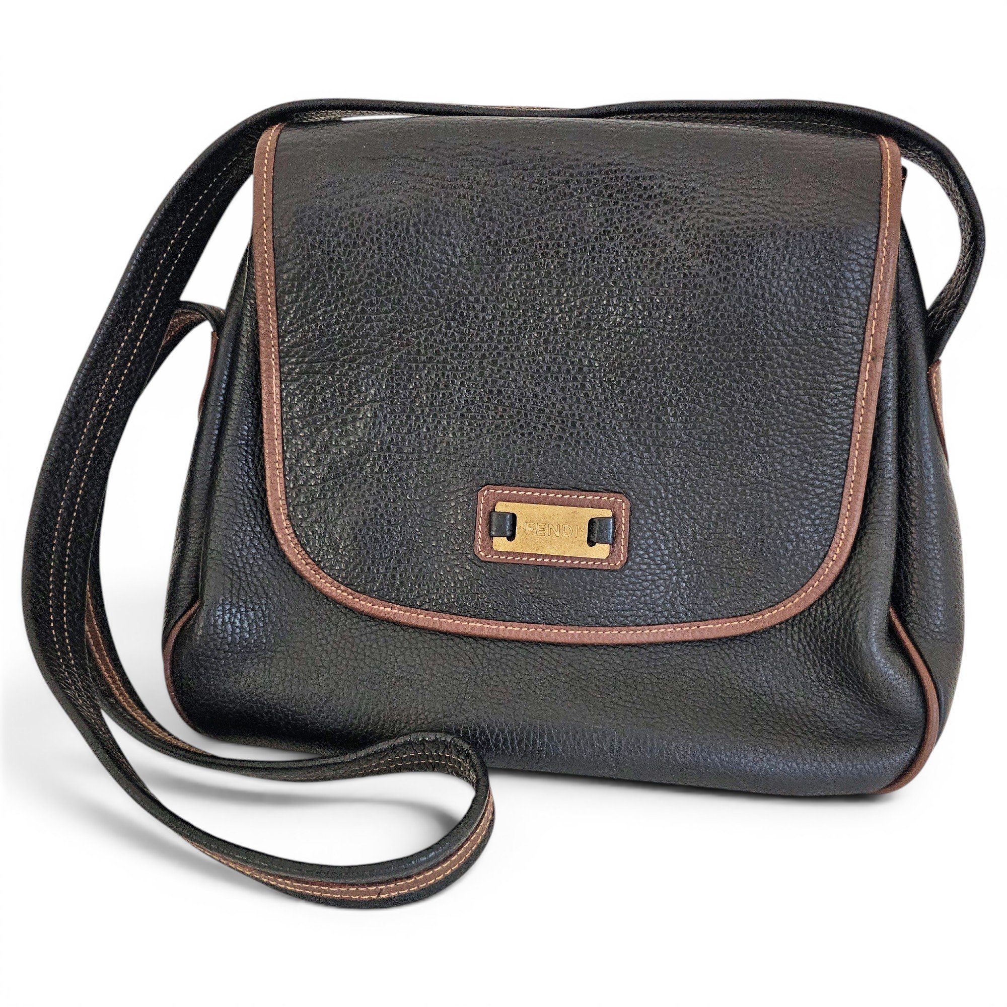 Leather crossbody bag