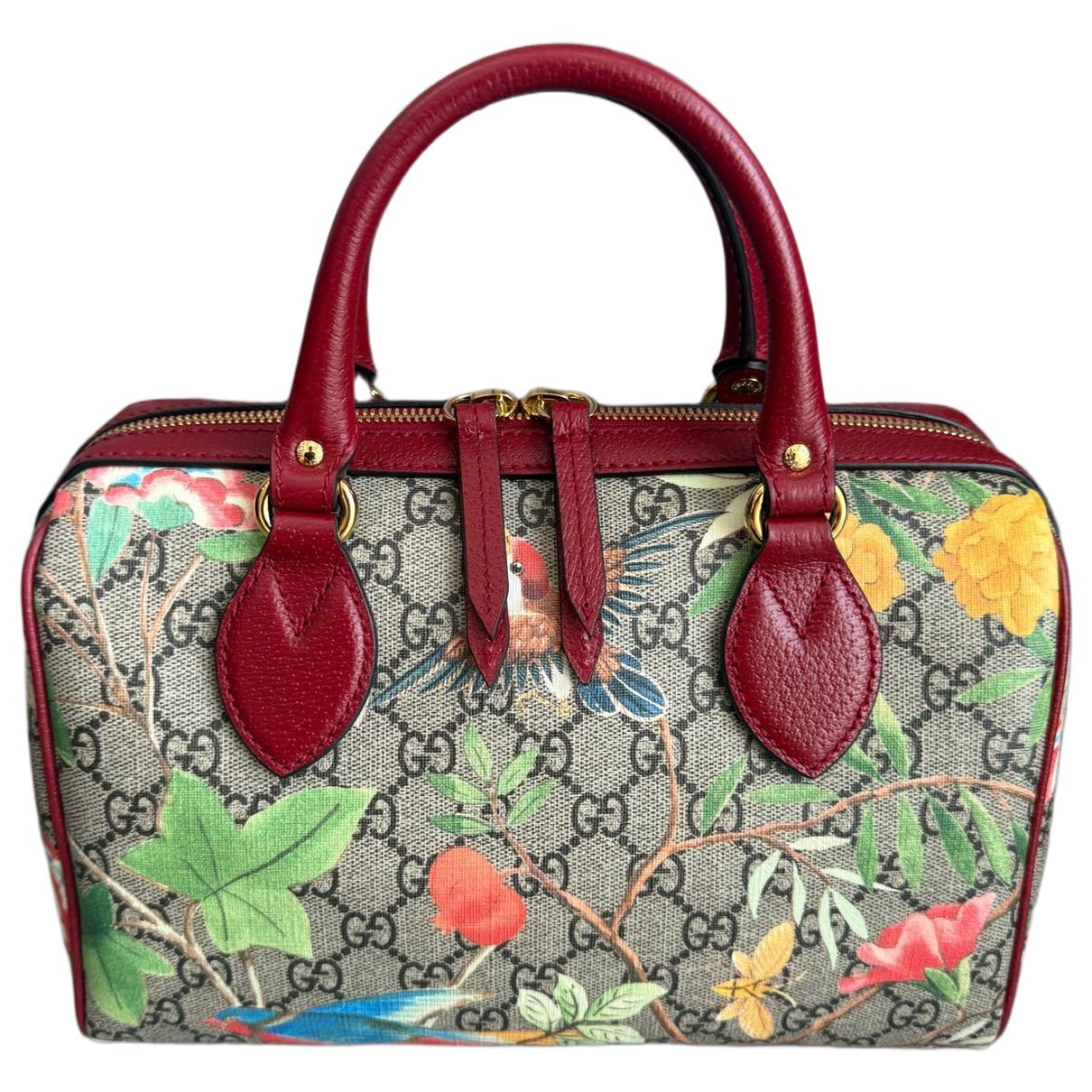 Ophidia Boston cloth handbag