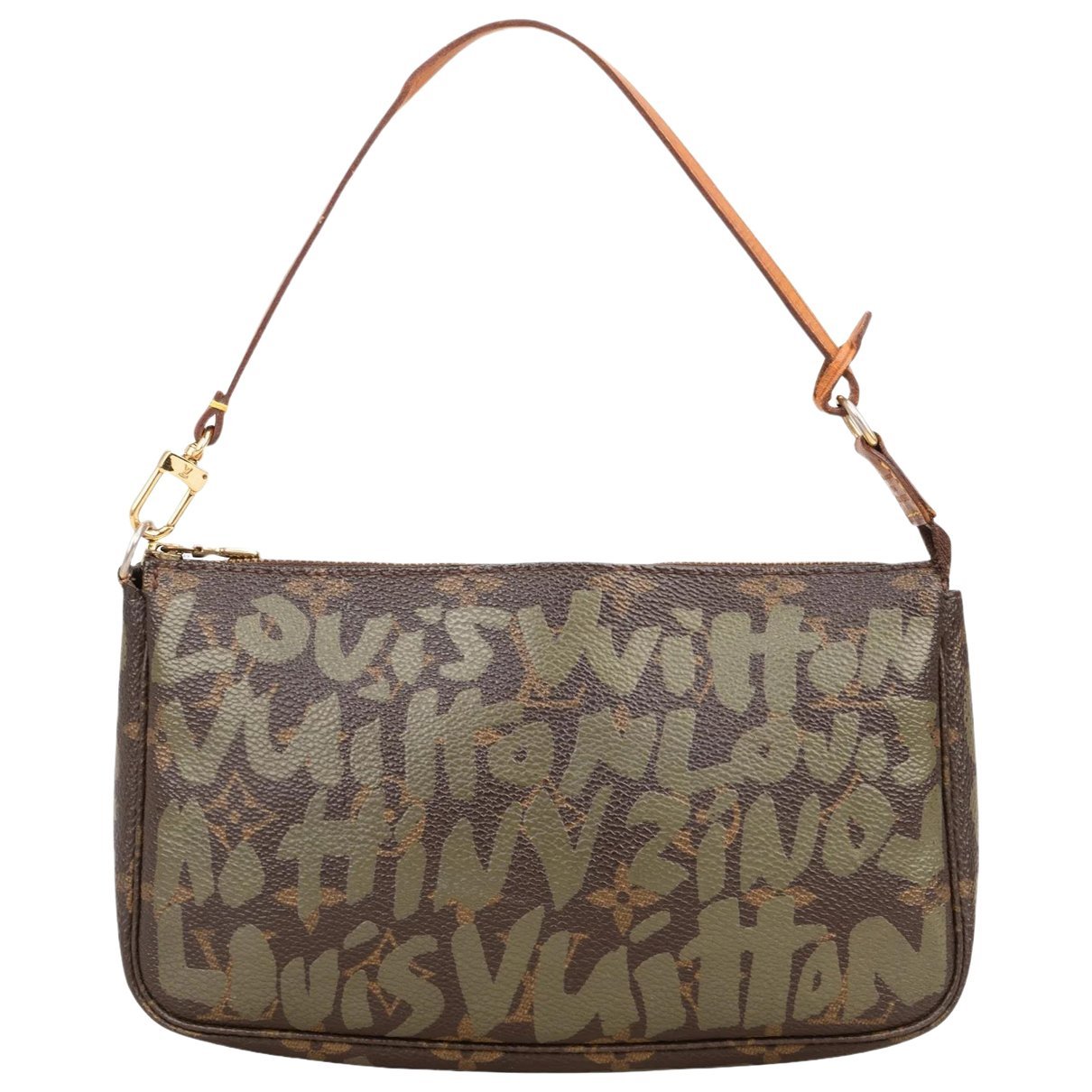 Pochette Accessoire leather handbag