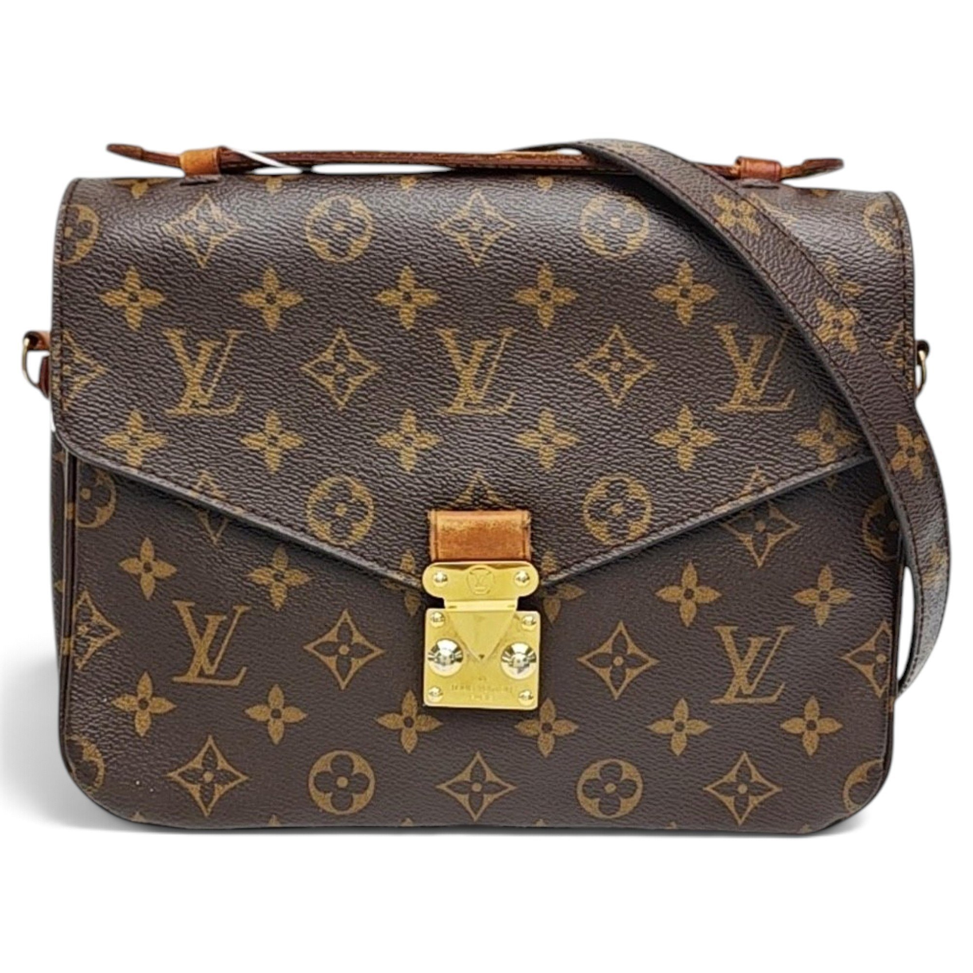 Metis leather handbag