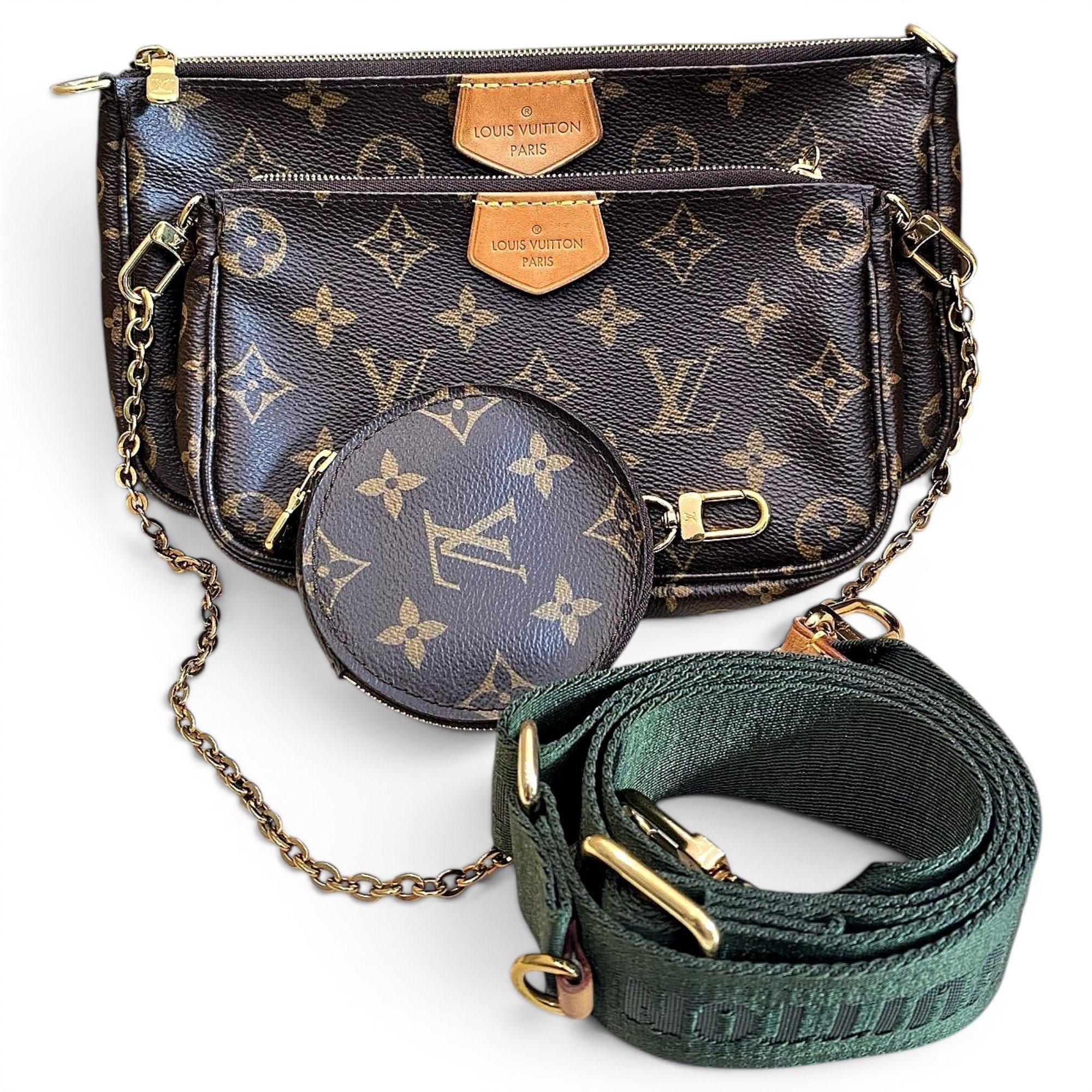 Multi Pochette Accessoires cloth crossbody bag