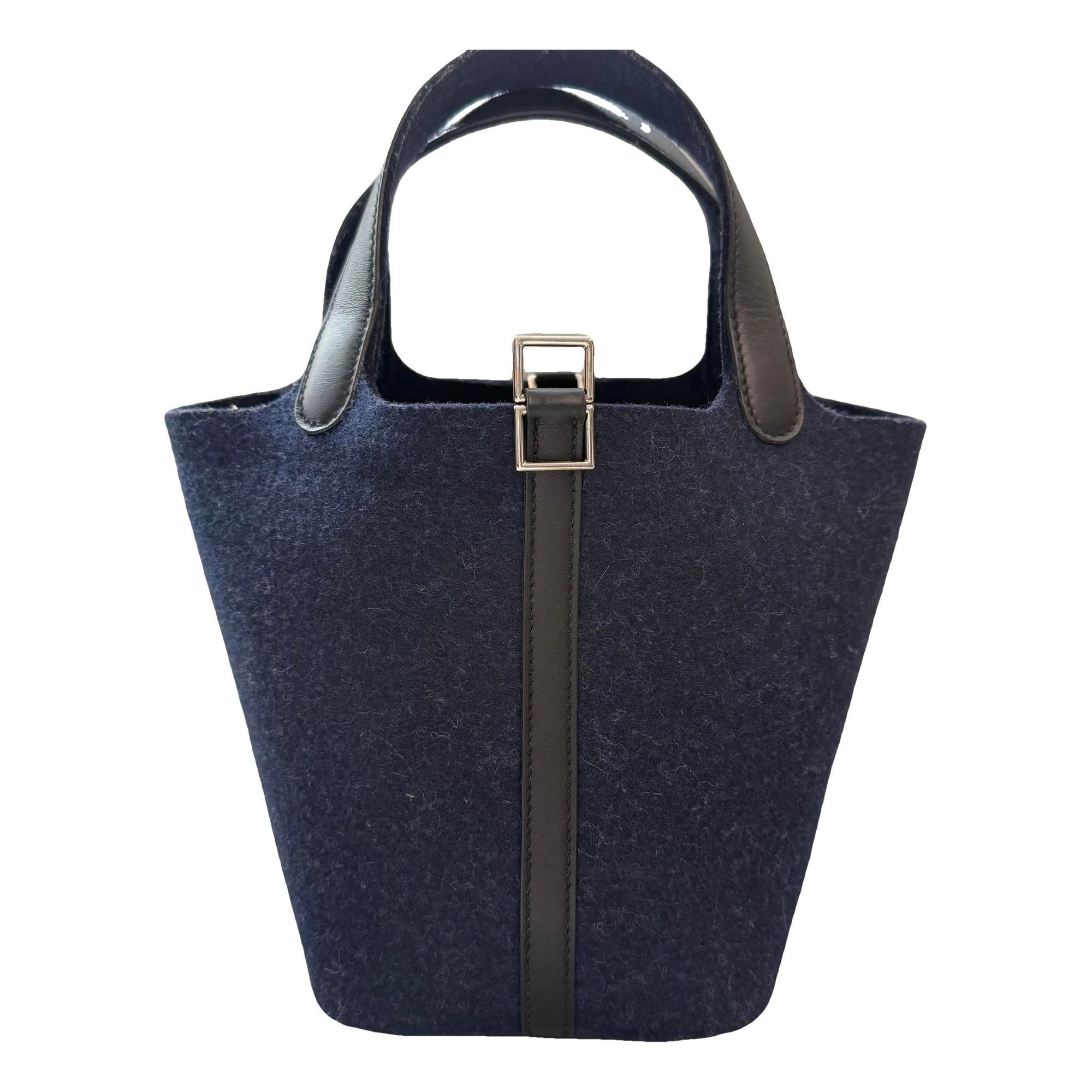 Picotin wool handbag
