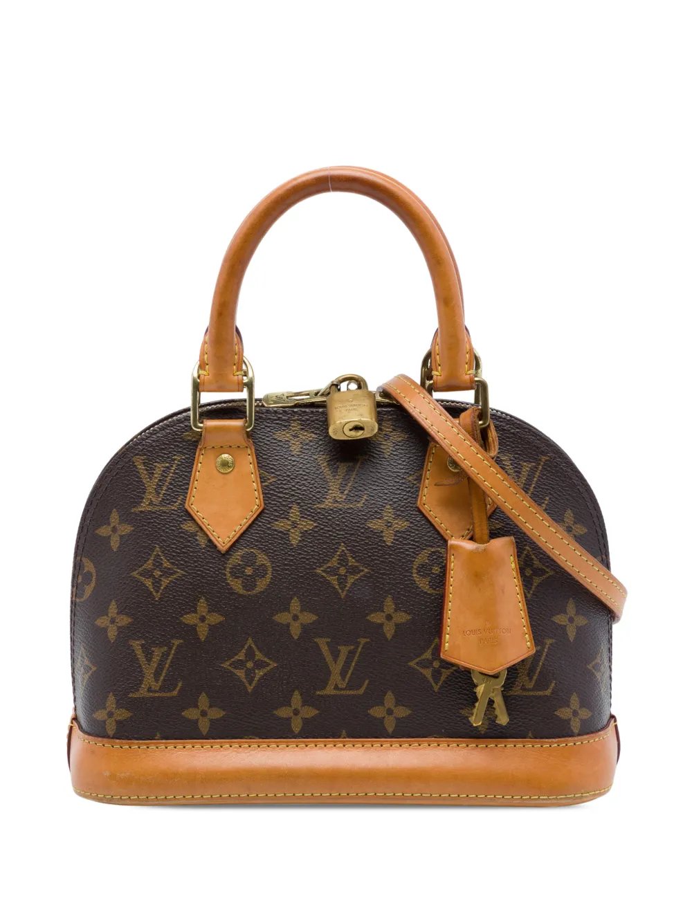 2015 Monogram Alma BB satchel