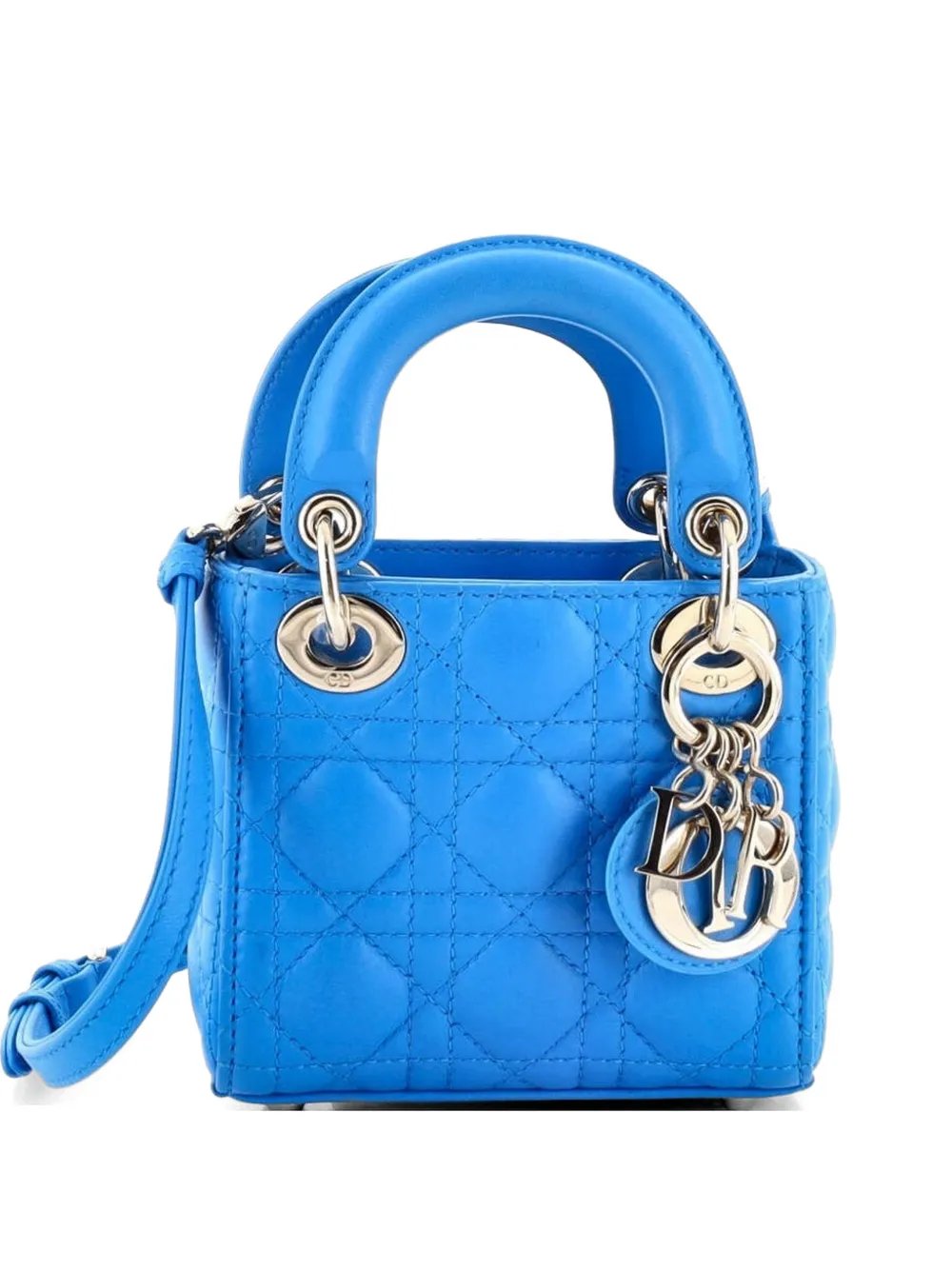 Lady Dior Bag Cannage Quilt Lambskin Micro shoulder bag